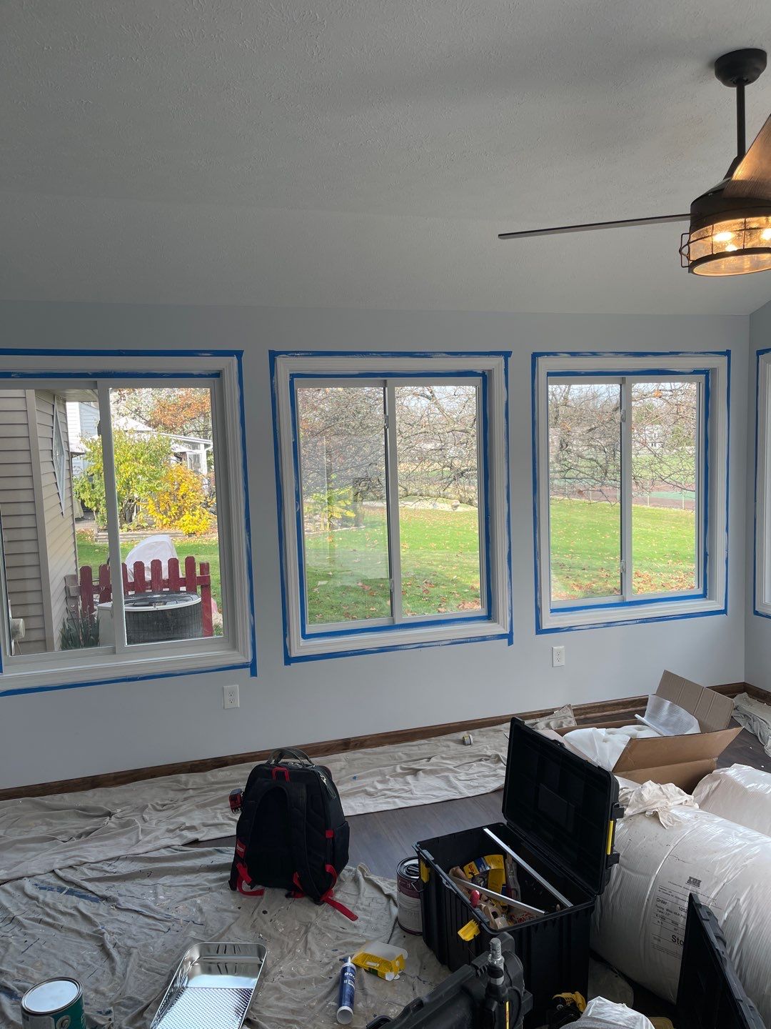 Interior Painting using Sherwin Williams Products by Callaway Contracting LLC
