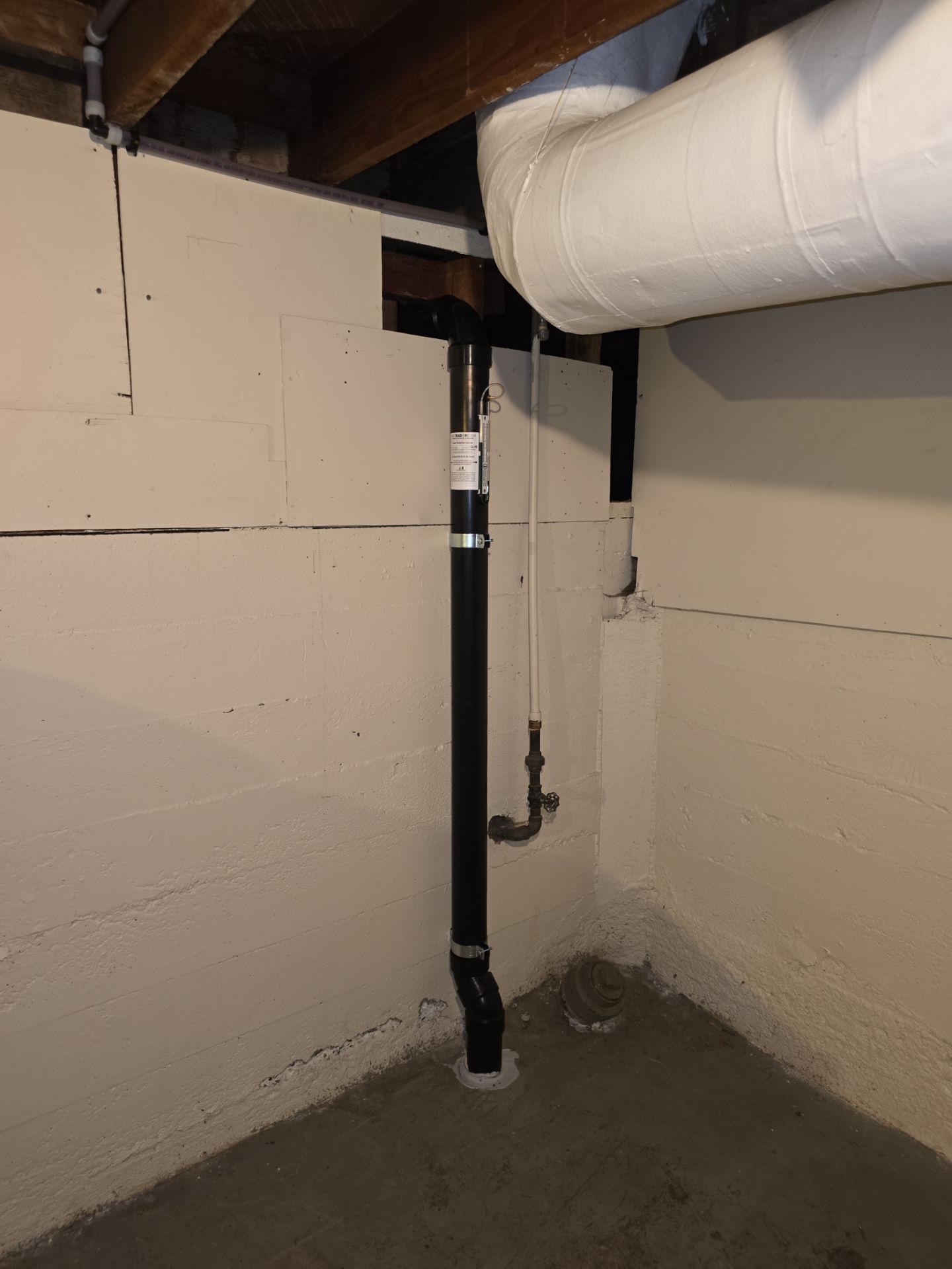 Subslab Radon System by JustRadon.Com
