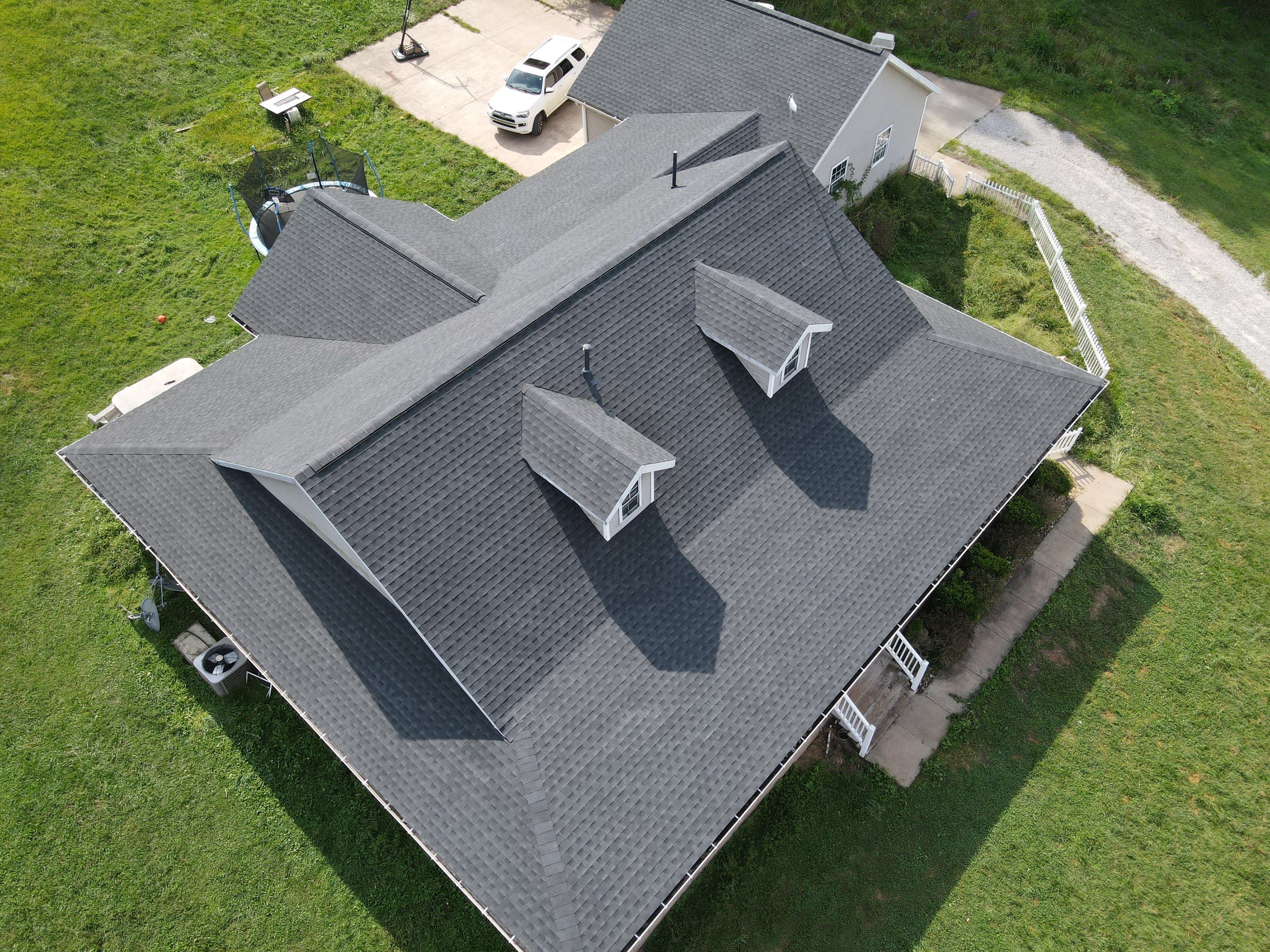 Residential Roofing Installation using GAF Timberline HDZ by Rainstoppers Roofing