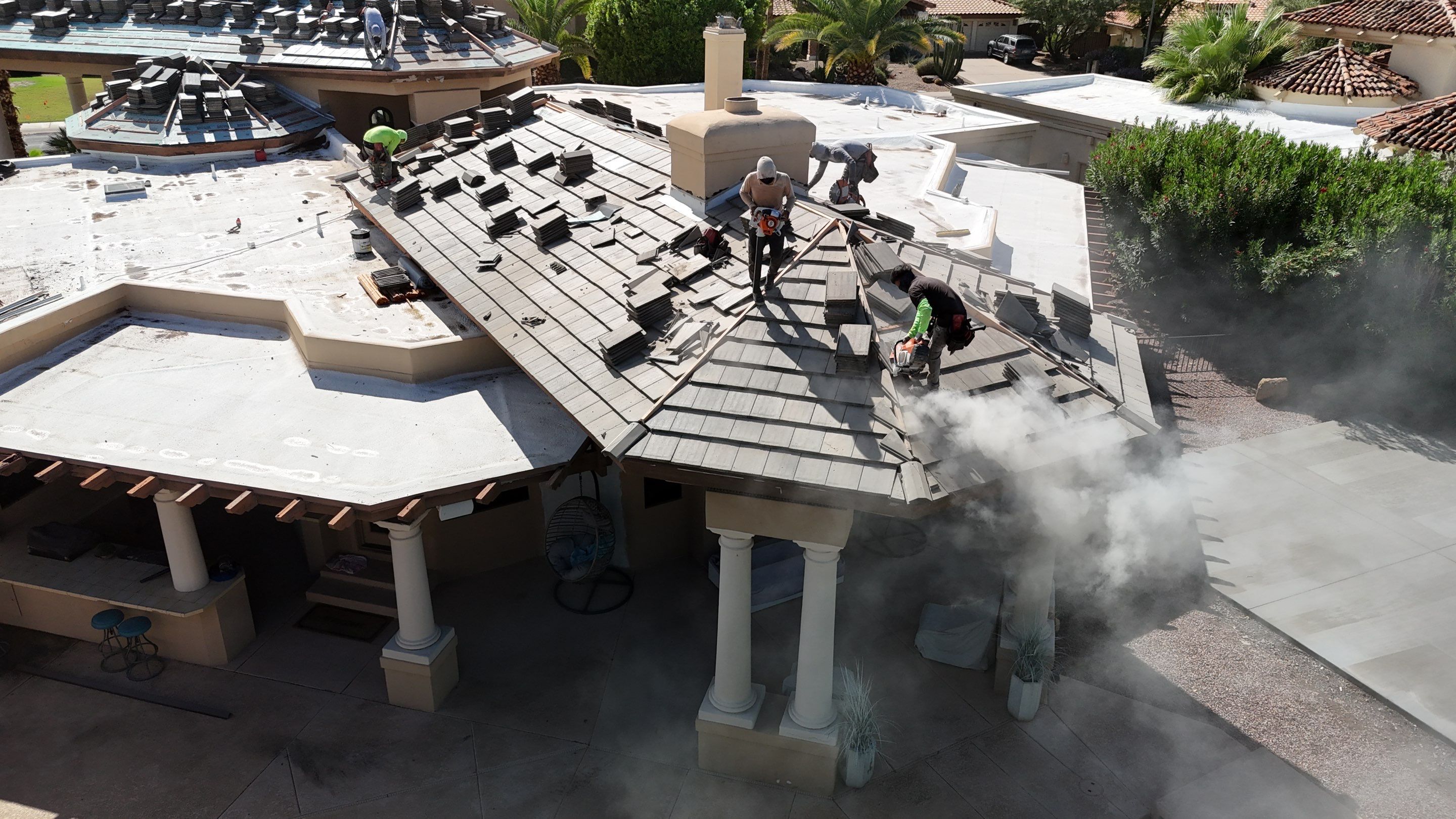 Project in Scottsdale, AZ by Saint Roofing