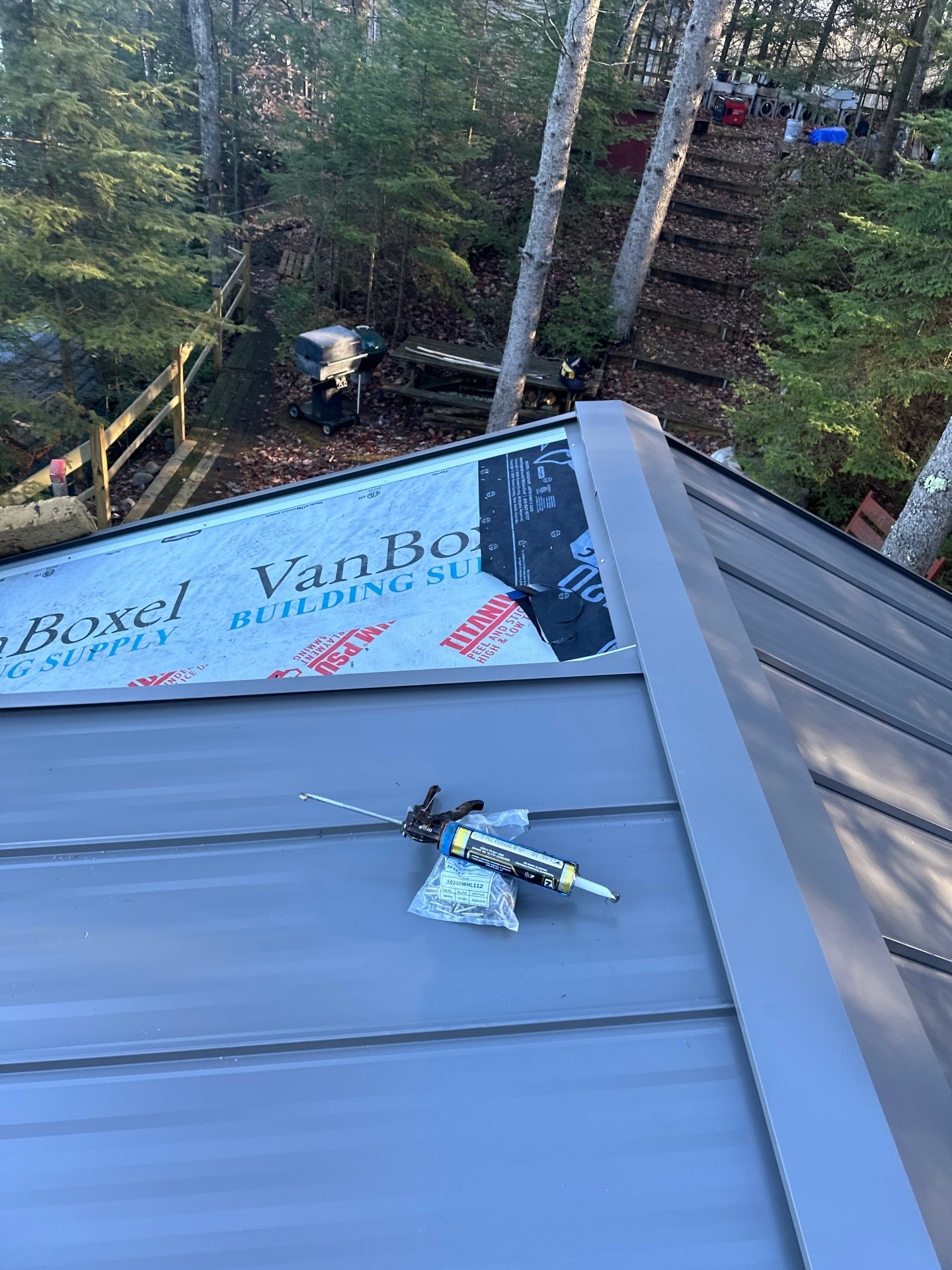 Standing Seam Roof  using Standing Seam Metal 26 Guage by Stendahl Services