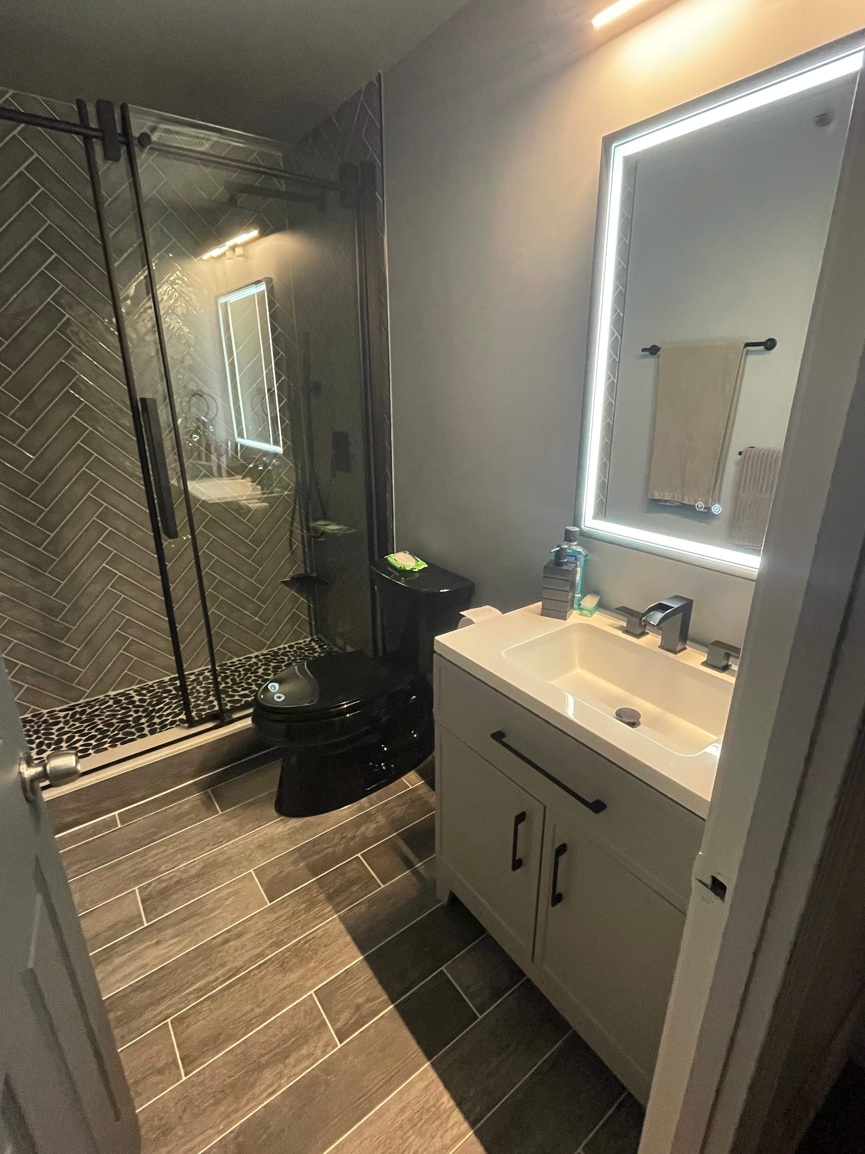 Master Bathroom & Powder Room Remodel - Joppatowne, MD  by Remodel Now