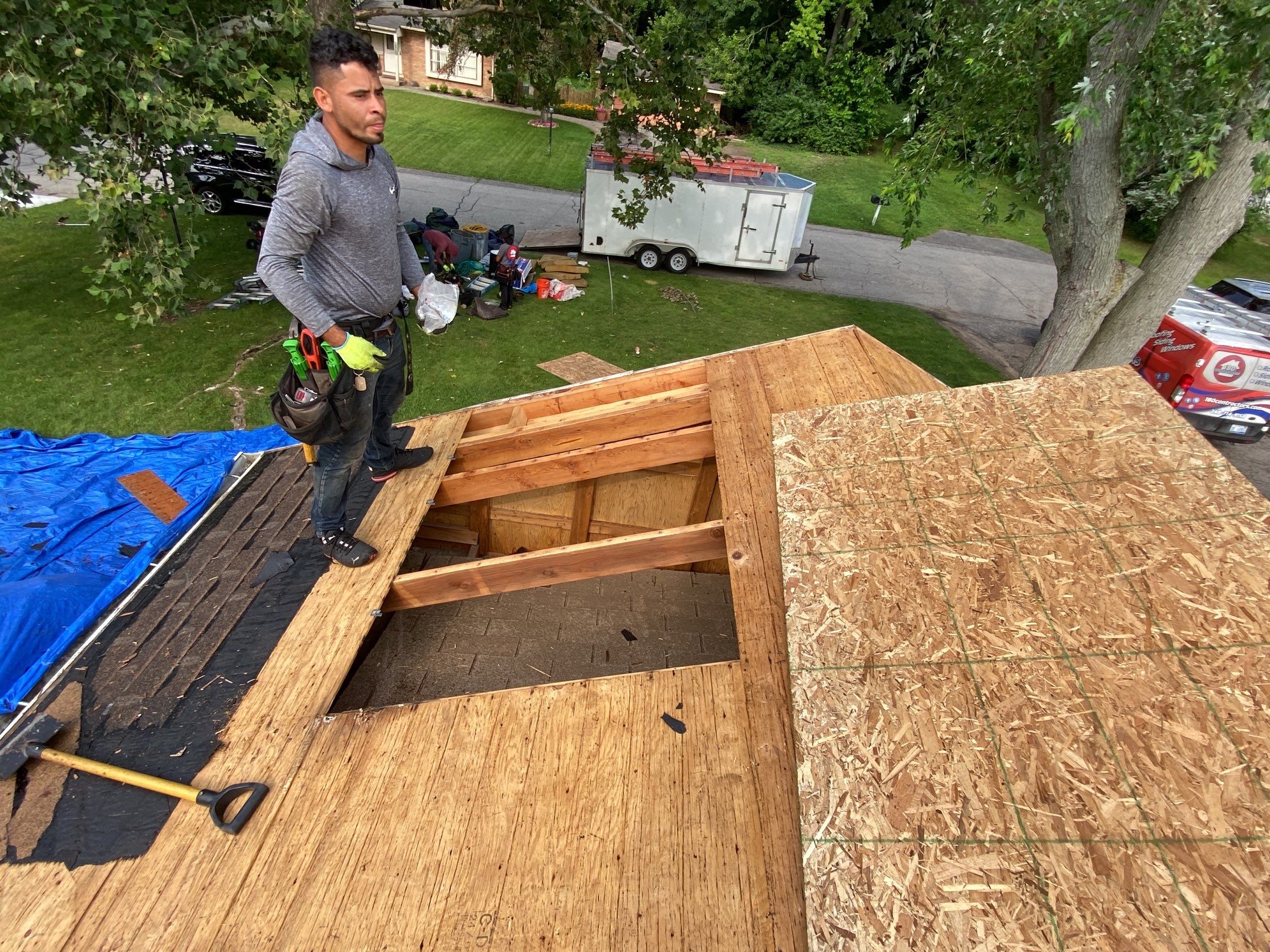 Roof Replacement using CertainTeed Landmark by 180 Contractors