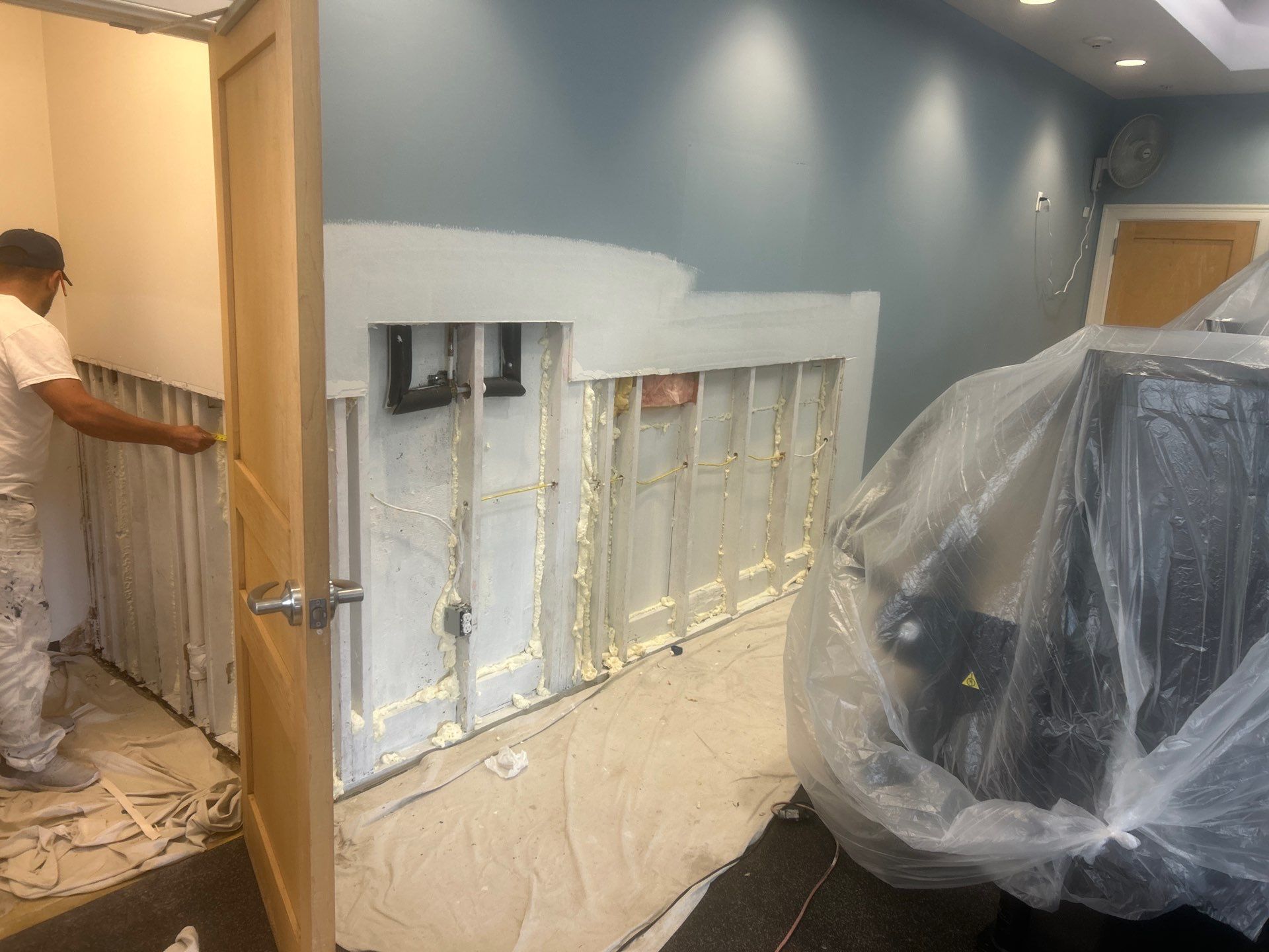 Commercial Interior Renovation in Brunswick Forest by RGR Construction and Roofing, LLC