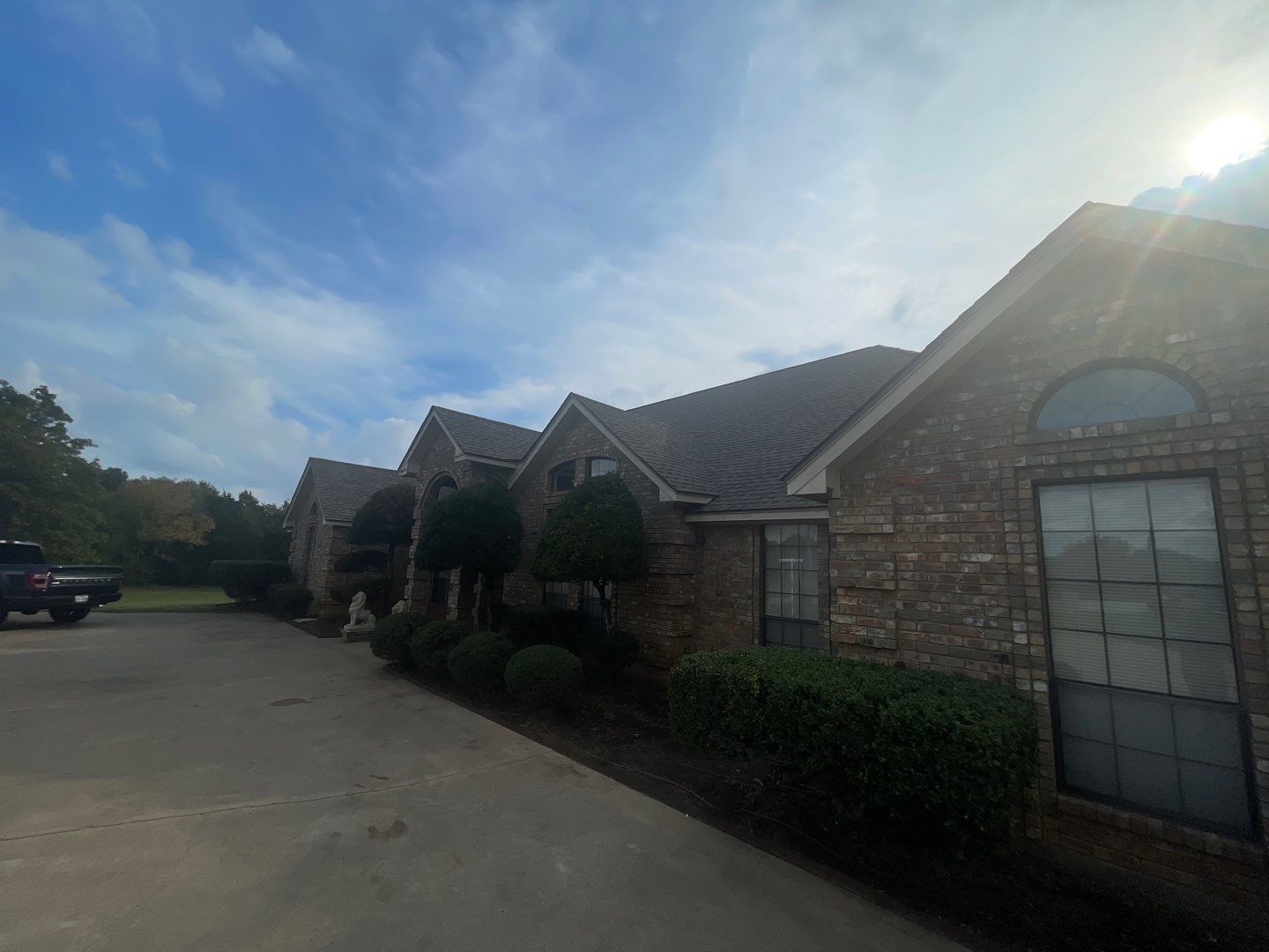 Rendon Forth Worth Texas Large Estate - Roofing Installation using GAF Timberline Armorsheild 2 Class 4 Impact Resistant Shingle System by First United Roofing & Construction