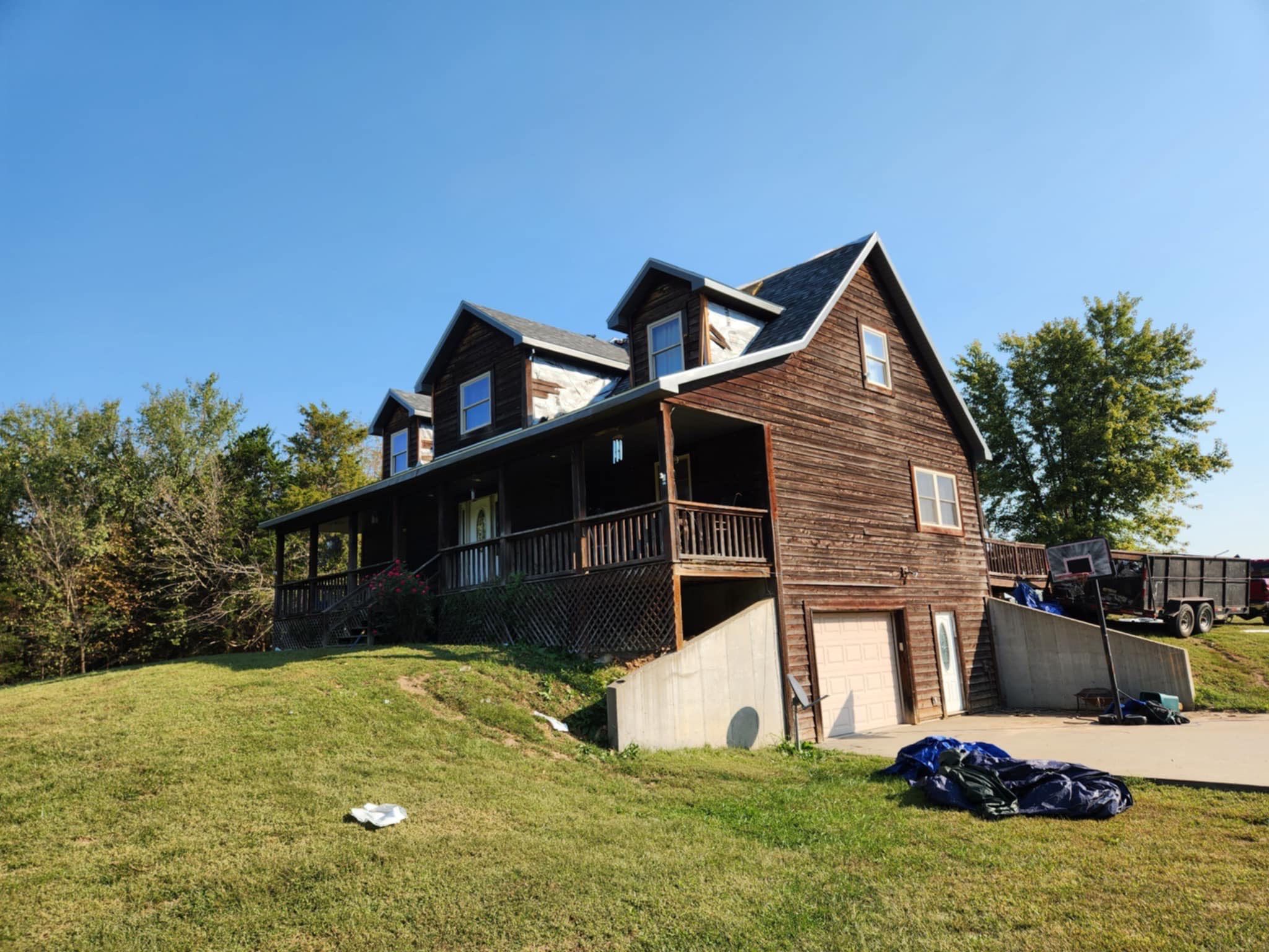 Comprehensive Roof and Siding Replacement Project in Lincoln, MO by EEC Windows, Siding & Roofing