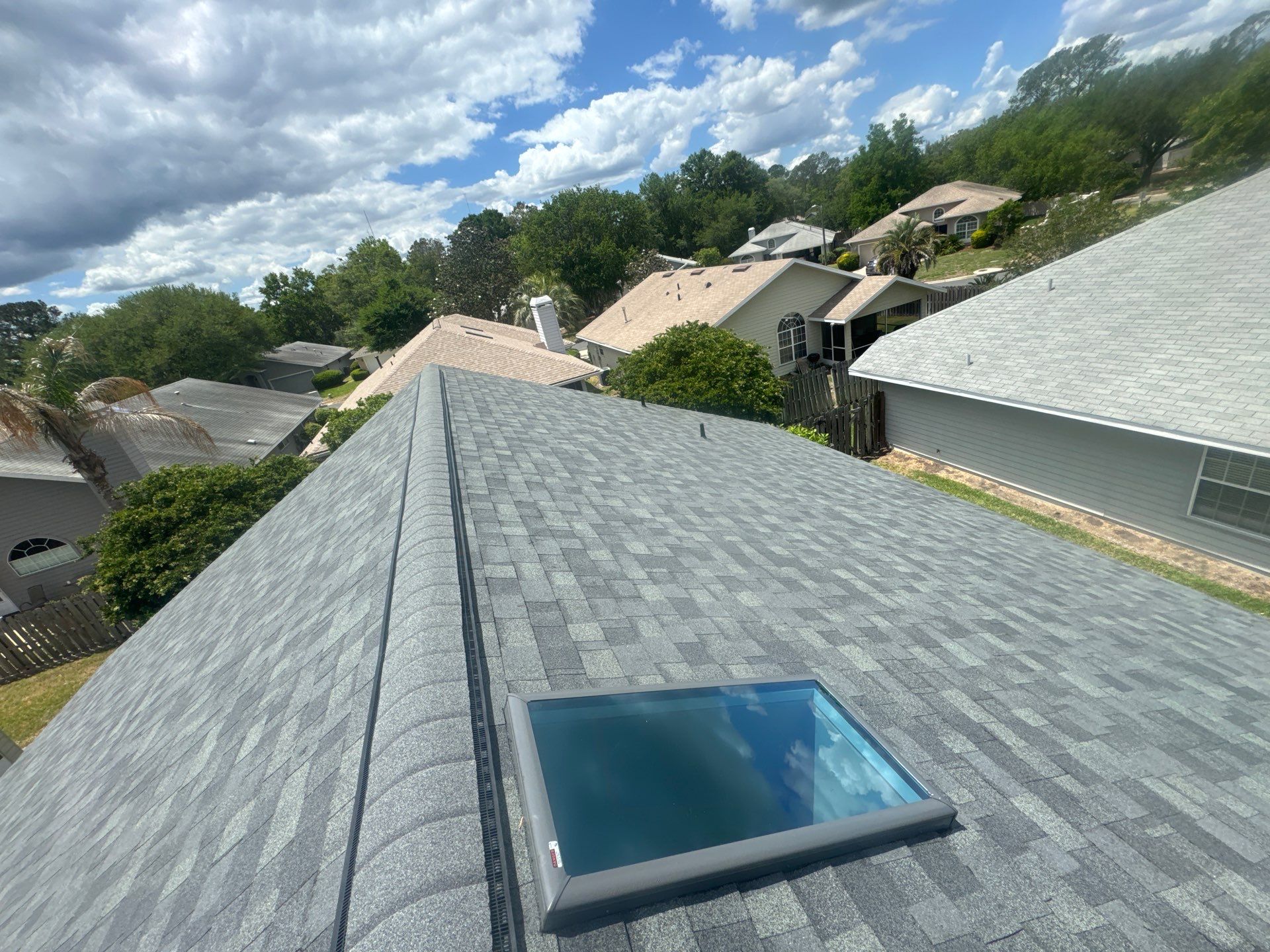 Roof Replacement using Owens Corning Duration - Estate Gray in Gainesville, FL by Brehm Roofing
