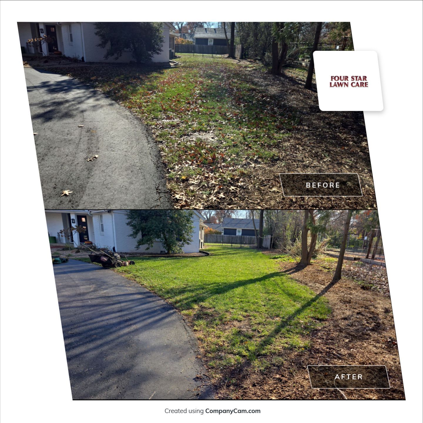 Project in Eastborough by Four Star Lawn Care