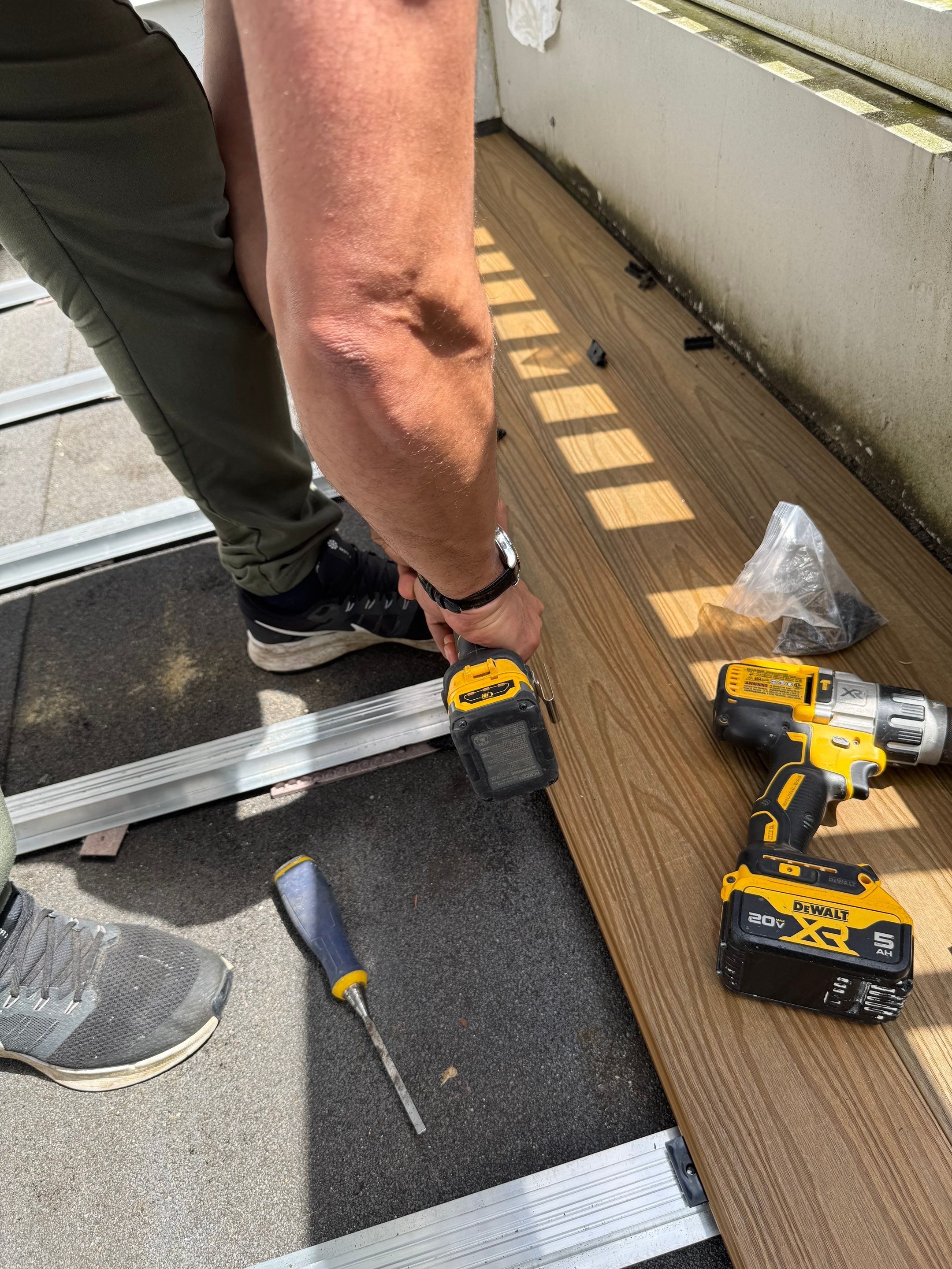 Composite Deck with Aluminum Framing  by YVR Construction Group