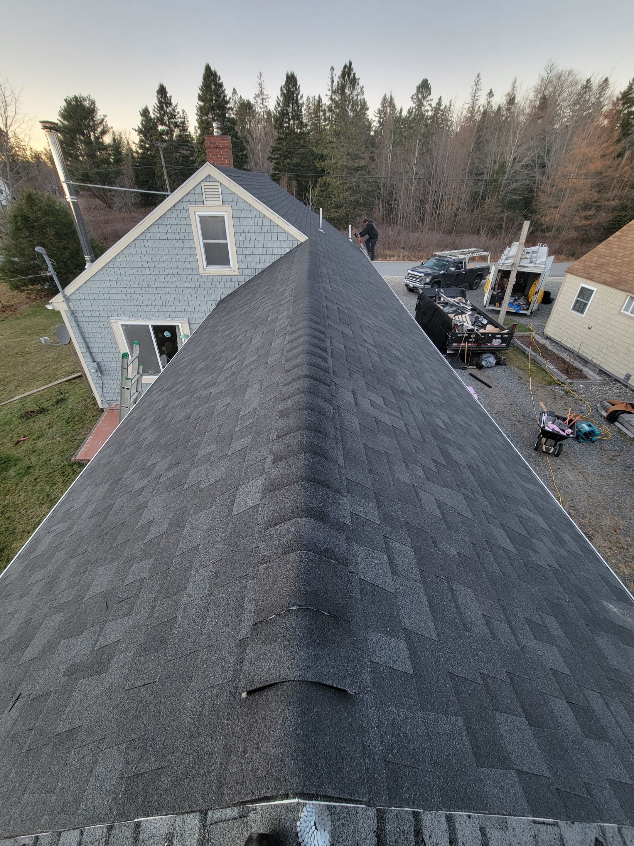 ReRoof  using Owens Corning OakRidge  by The B.A.R Roofing