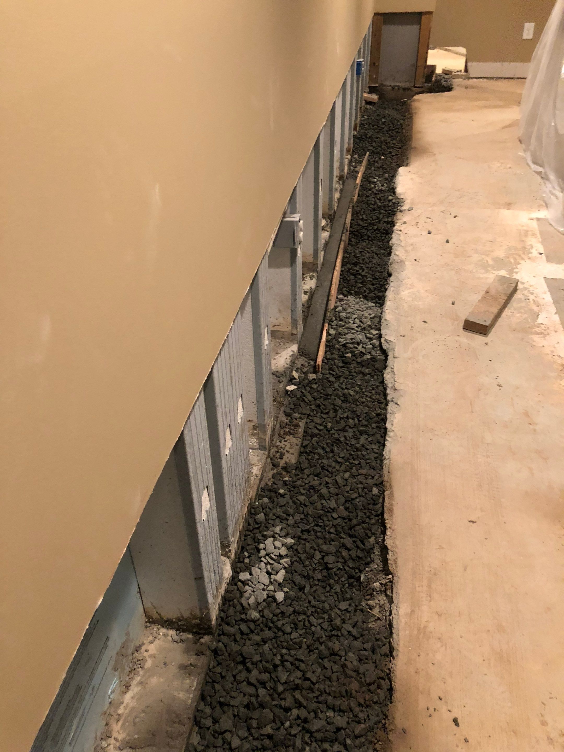 Interior French Drain Job in Summit, NJ by Pure Service Pro, LLC 