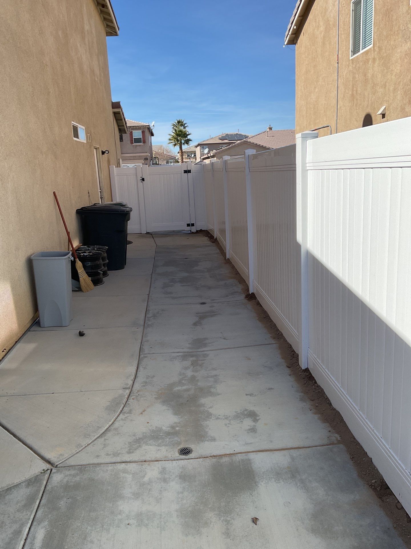 Fence Installation using Vinyl by Fence Guys Inc.