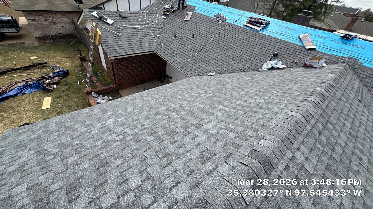 Project in Oklahoma City by Icon Roofing And Construction