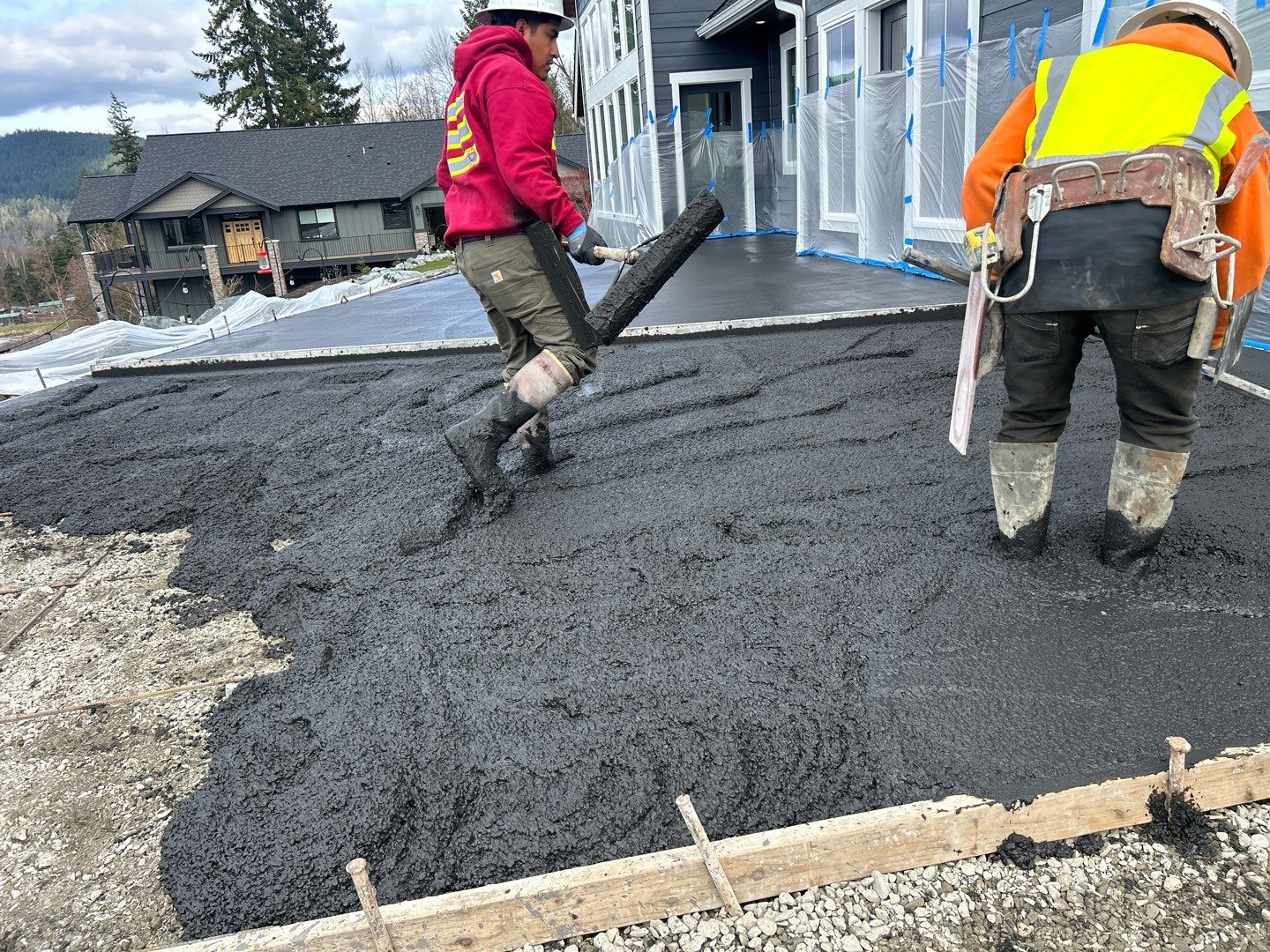 Randy | Driveway Paving & Stamped Patio Finish, Asphalt & Concrete Project by Jireh Asphalt & Concrete Inc 