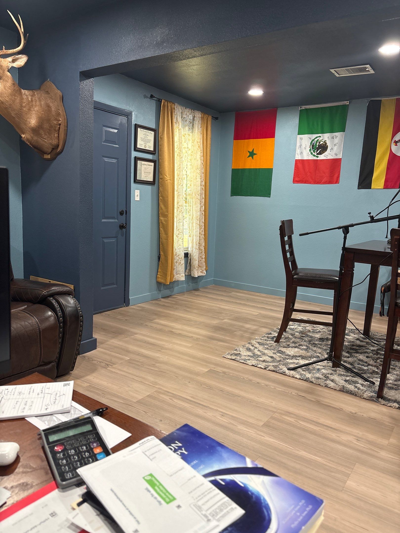 Professional Home Office and Podcast Studio Renovation in Campbell by CompanyCam Sales Demo
