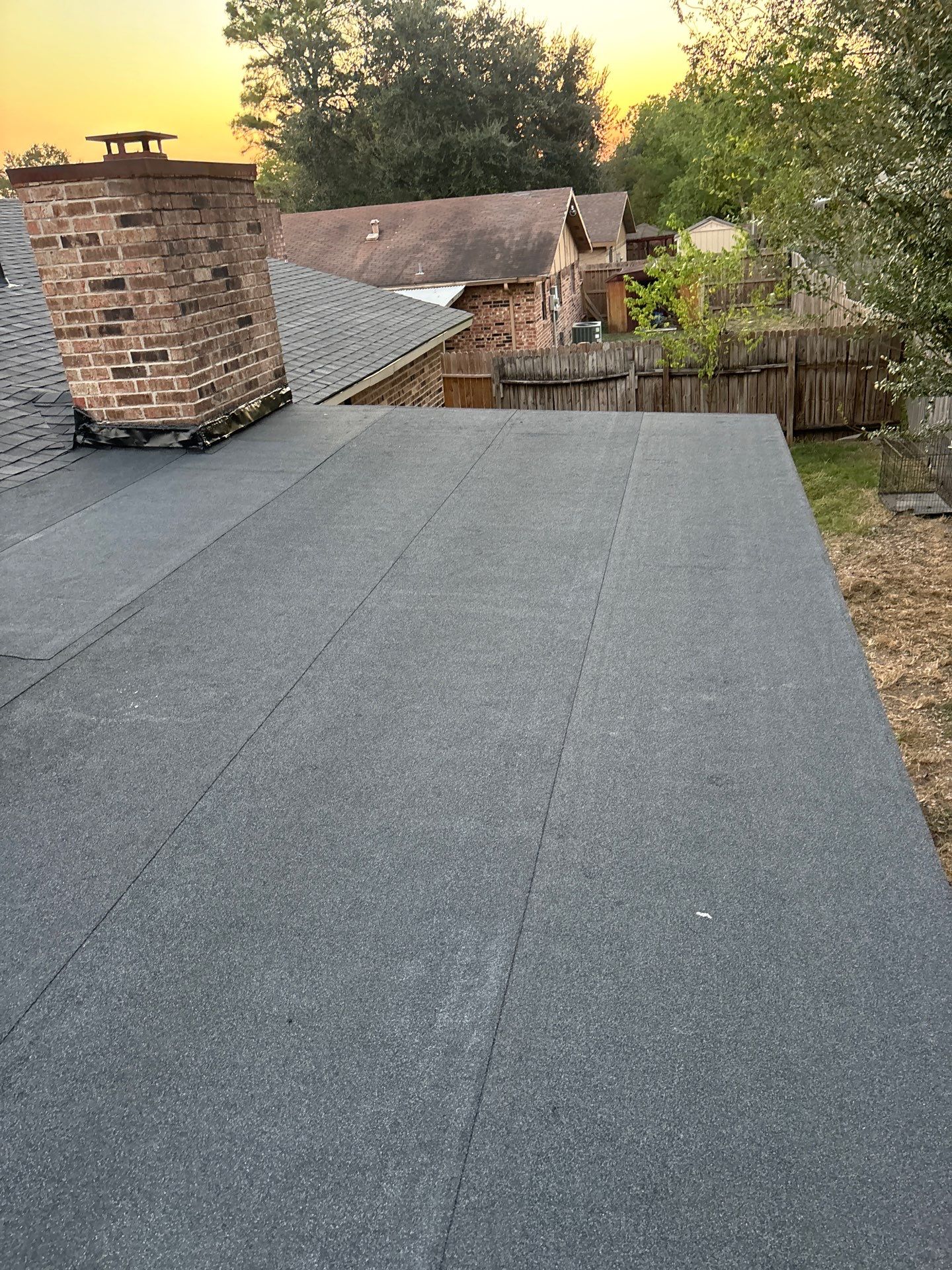 Residential Roofing Installation using Owen's Corning Duration (Lifetime) Shingles by Roof Repair Company