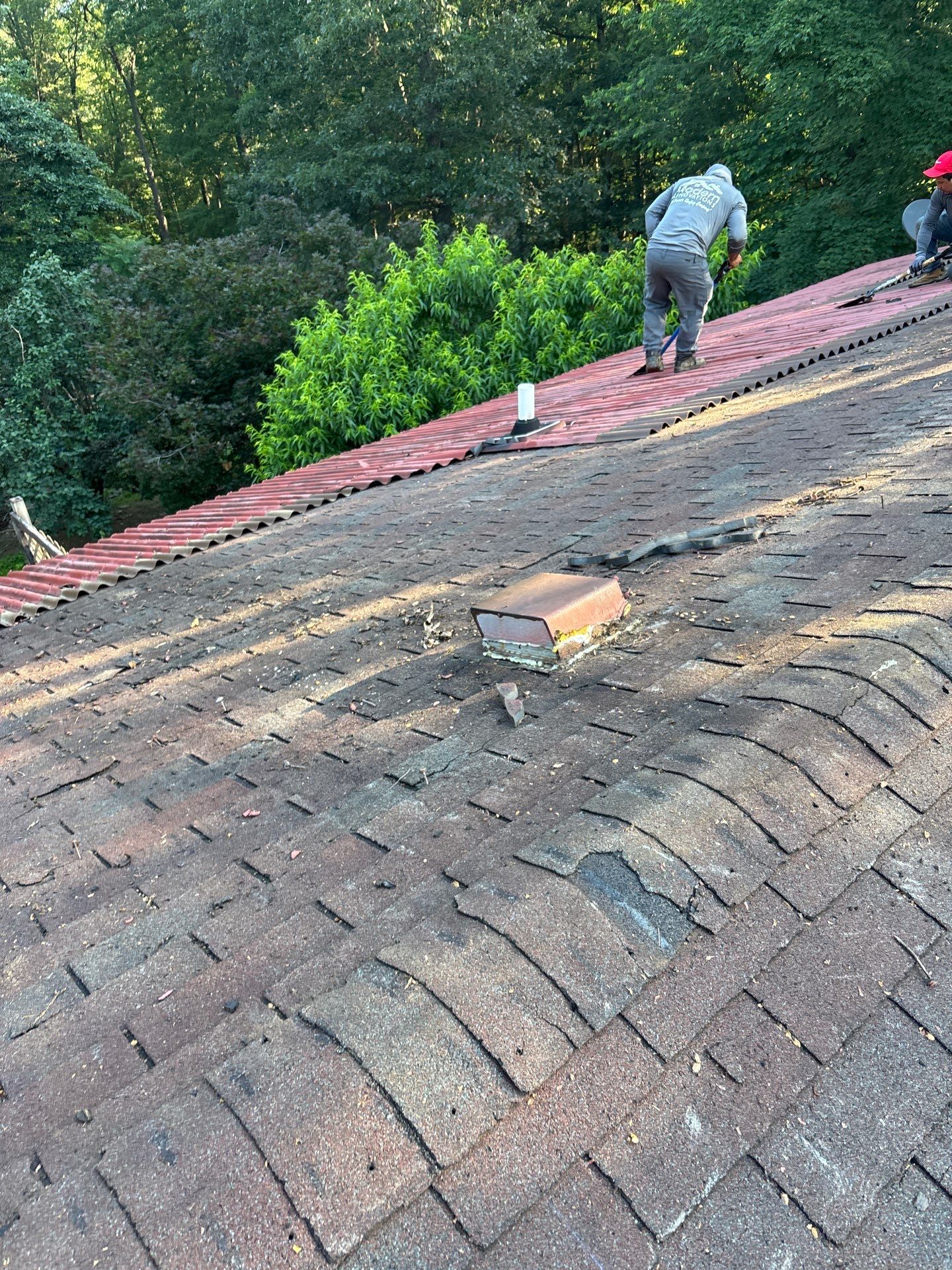 Roof Replacement - Landmark PRO Red Oak by Winchester Roofing