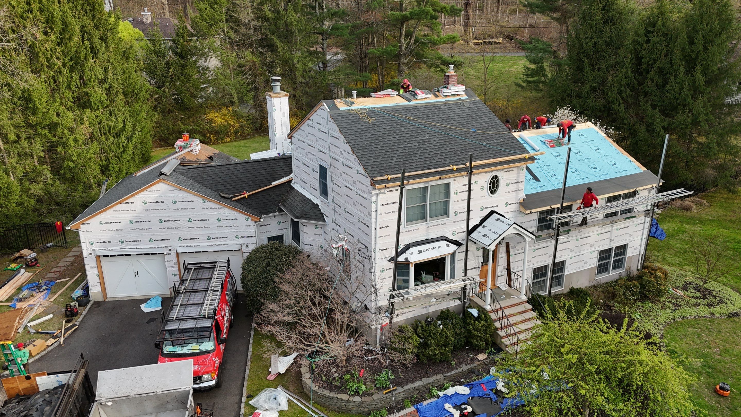 Full Exterior Remodel in Stirling, NJ by All State Home Improvement Inc.