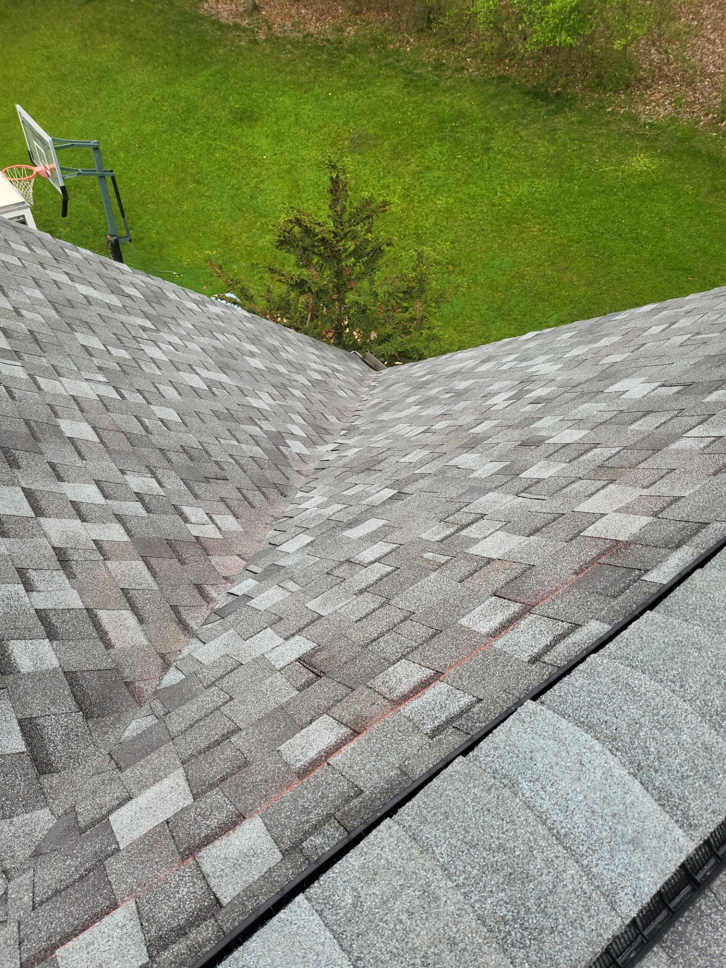 Atlas Pinnacle, Color, Coastal Granite, Drip Edge, Color, Black by Eagle Eye Roofing