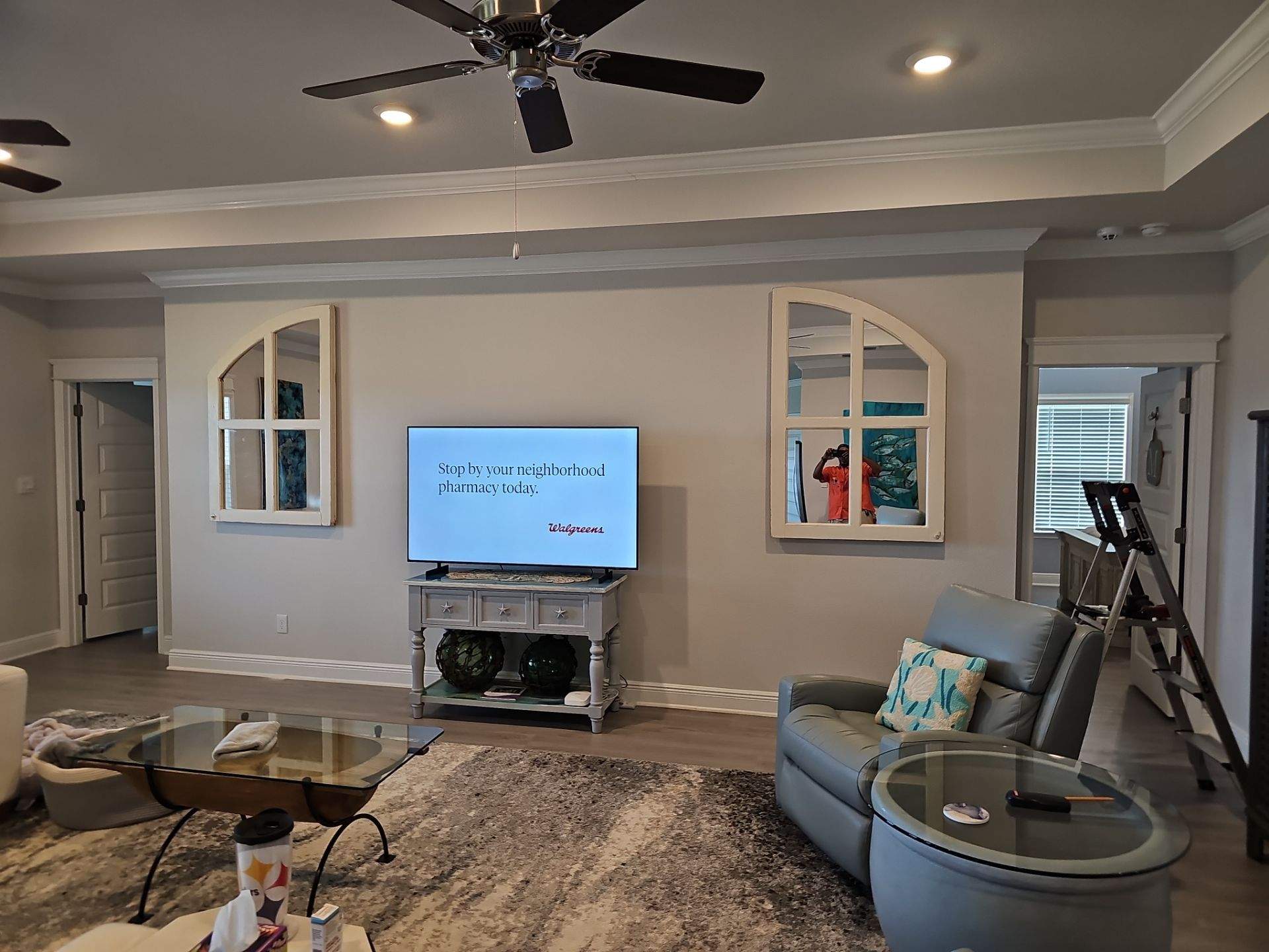 Art & Mirror Hanging Projects by Hangman Mounting & Installation 