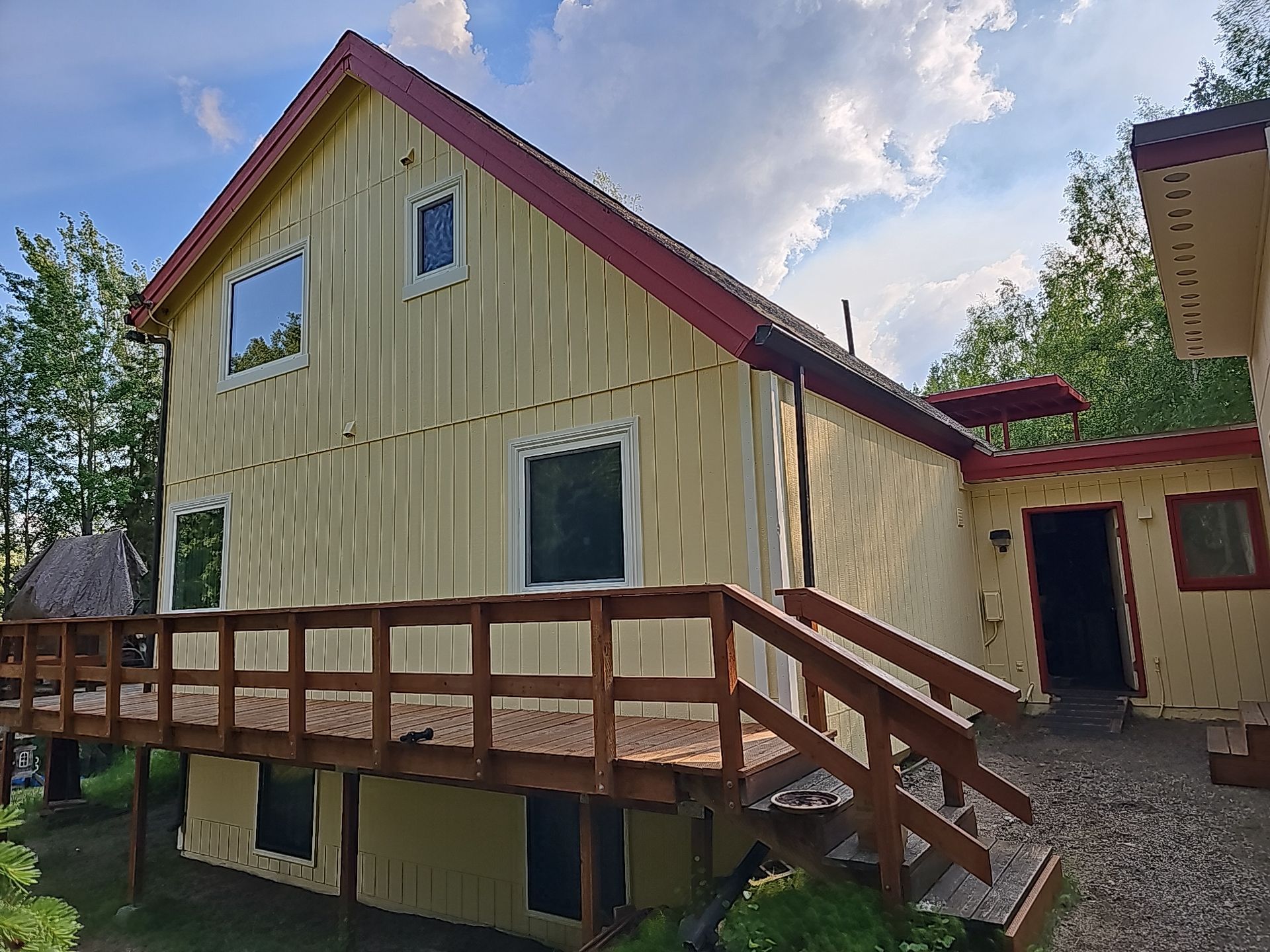 Brightened Home With Exterior Paint! by Midnight Sun Painting