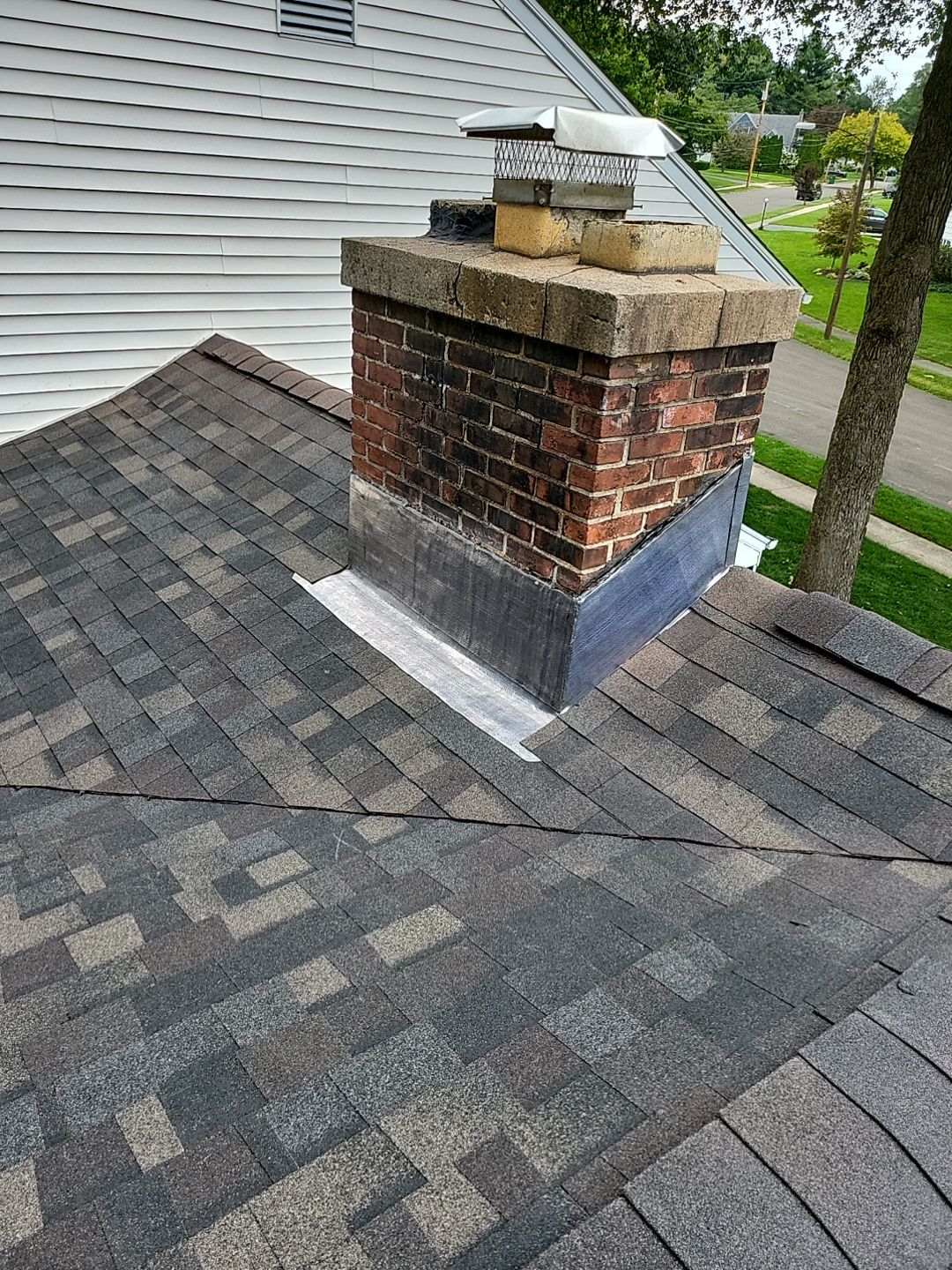 Residential Roofing Installation using Owens Corning TruDefinition Duration Designer - Black Sable by A Plus Exterior