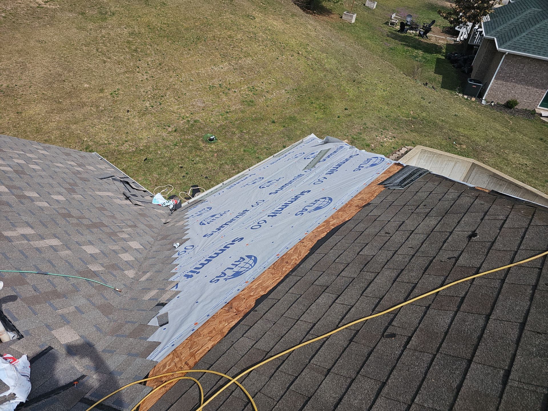 Residential Roof + Gutters & Downspouts Install  by Titan Commercial & Residential Roofing 