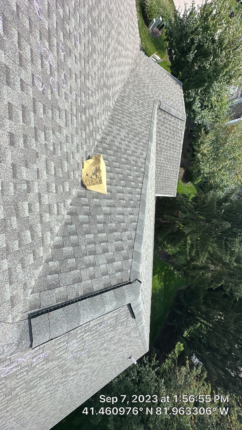 Residential Roof Replacement using Owens Corning Duration, Driftwood by Absolute Roofing and Construction