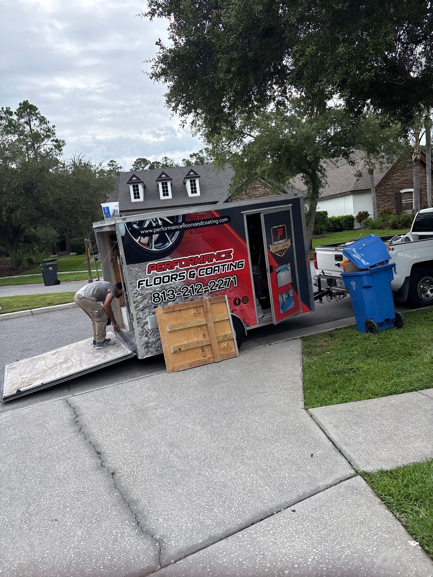 Tampa 2-Car Garage Transformation by Performance Floors & Coating