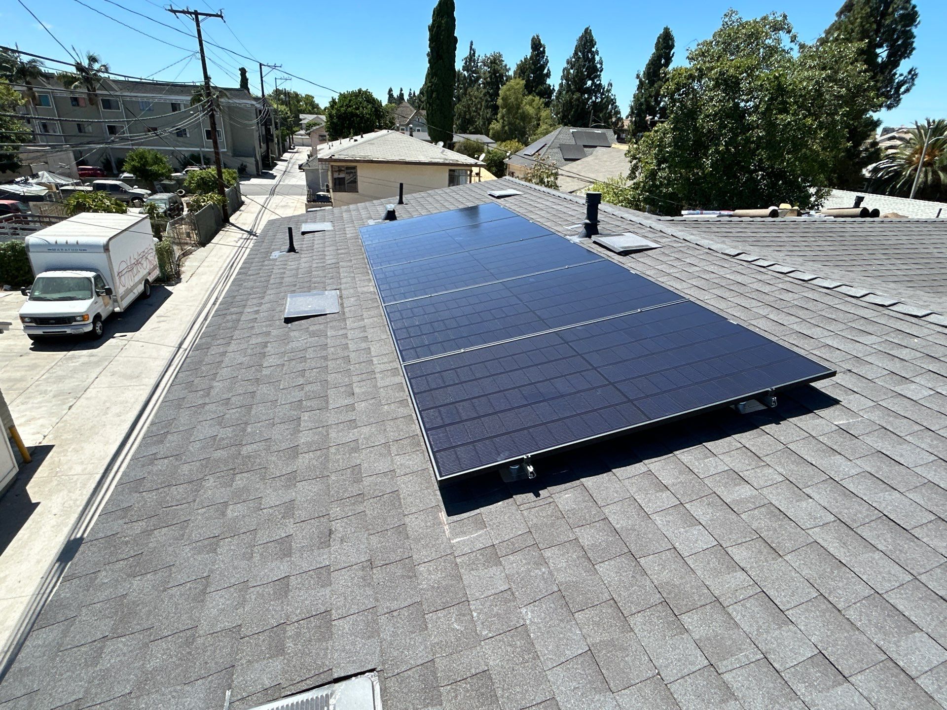 ADU Solar Panel System Installation in Santa Ana by AWS Solar