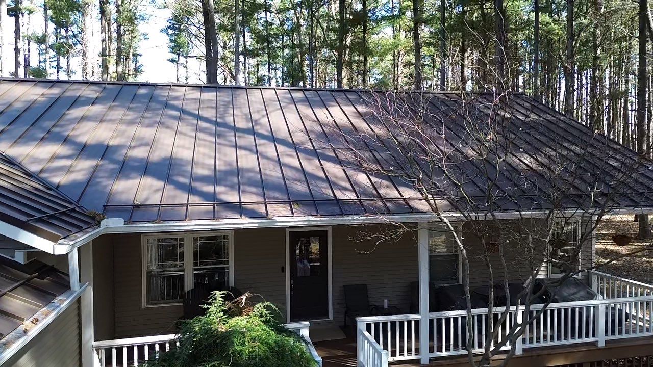 Mechanically Seamed Standing Seam Metal Roof Installation – Angola, IN by 4Ever Metal Roofing