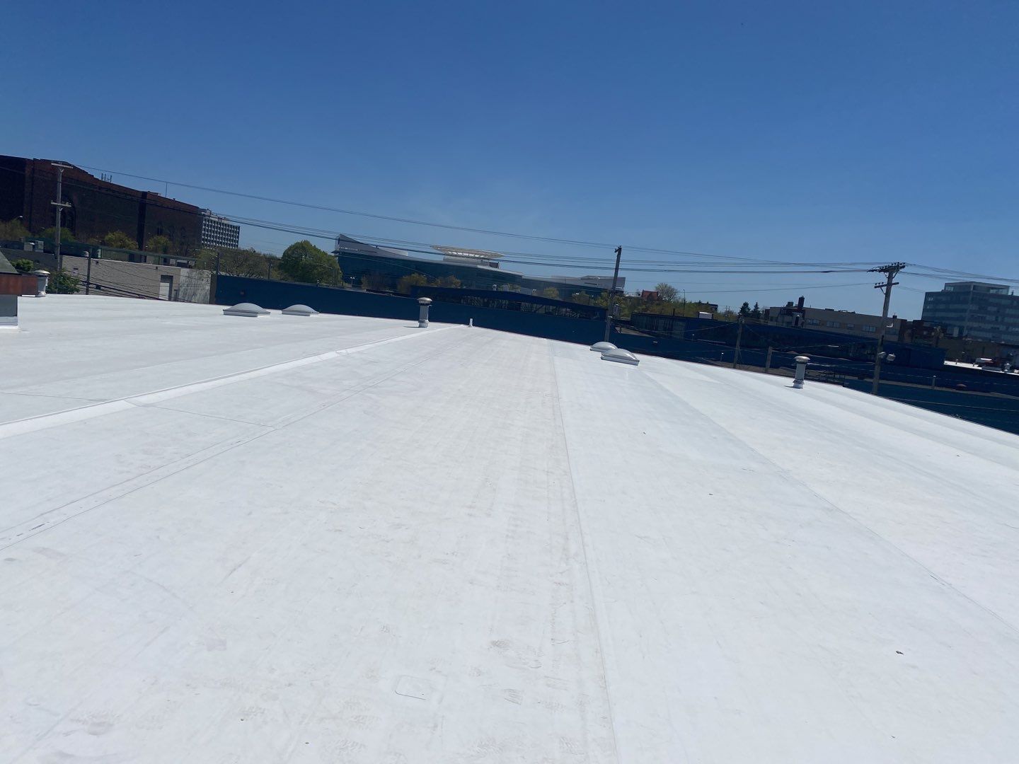 Commercial Roofing Installation using TPO Membrane by Runyon & Sons Roofing