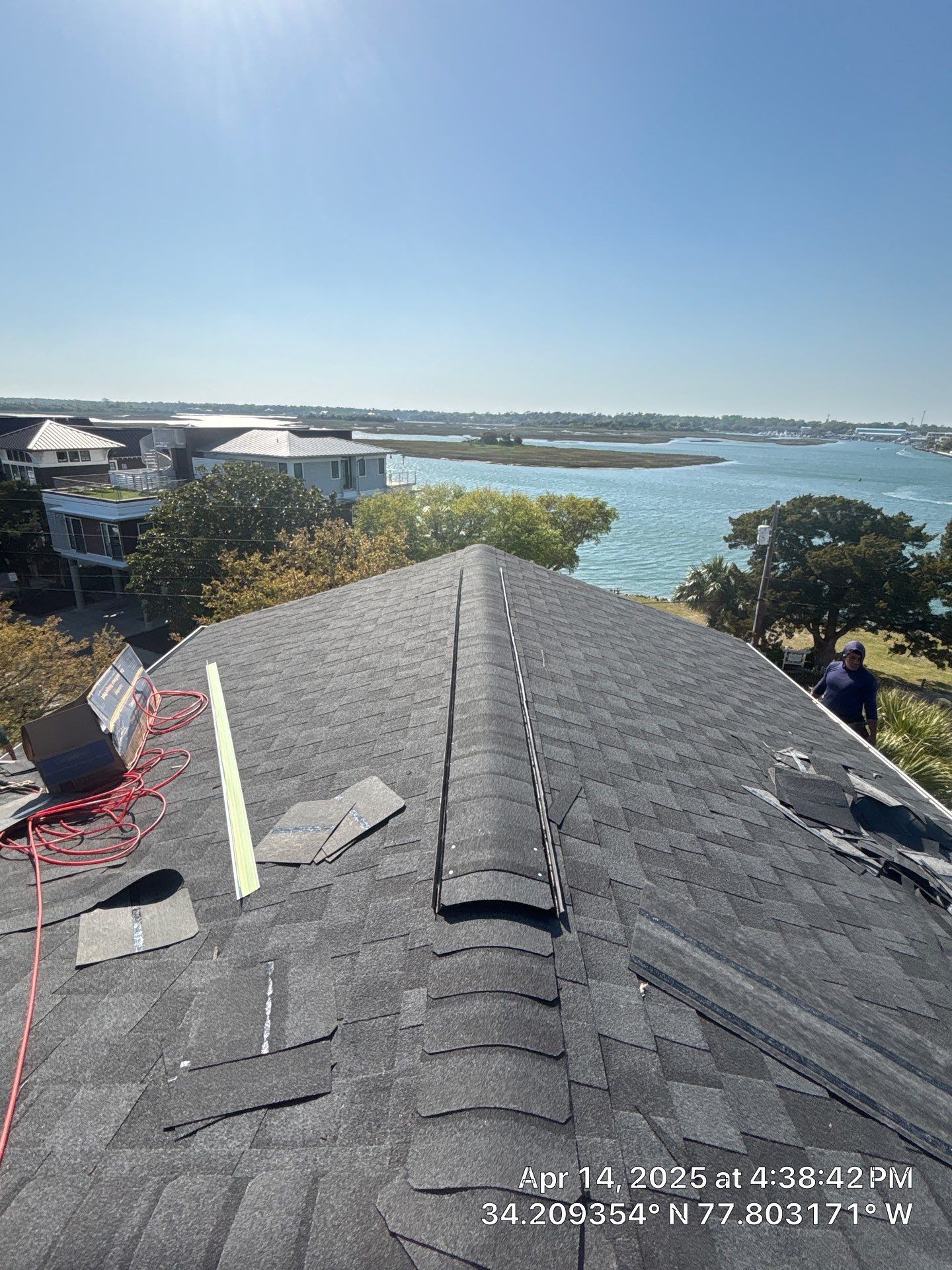 Asphalt Shingle Roof Replacement- Wrightsville Beach, NC by Summit Roofing 