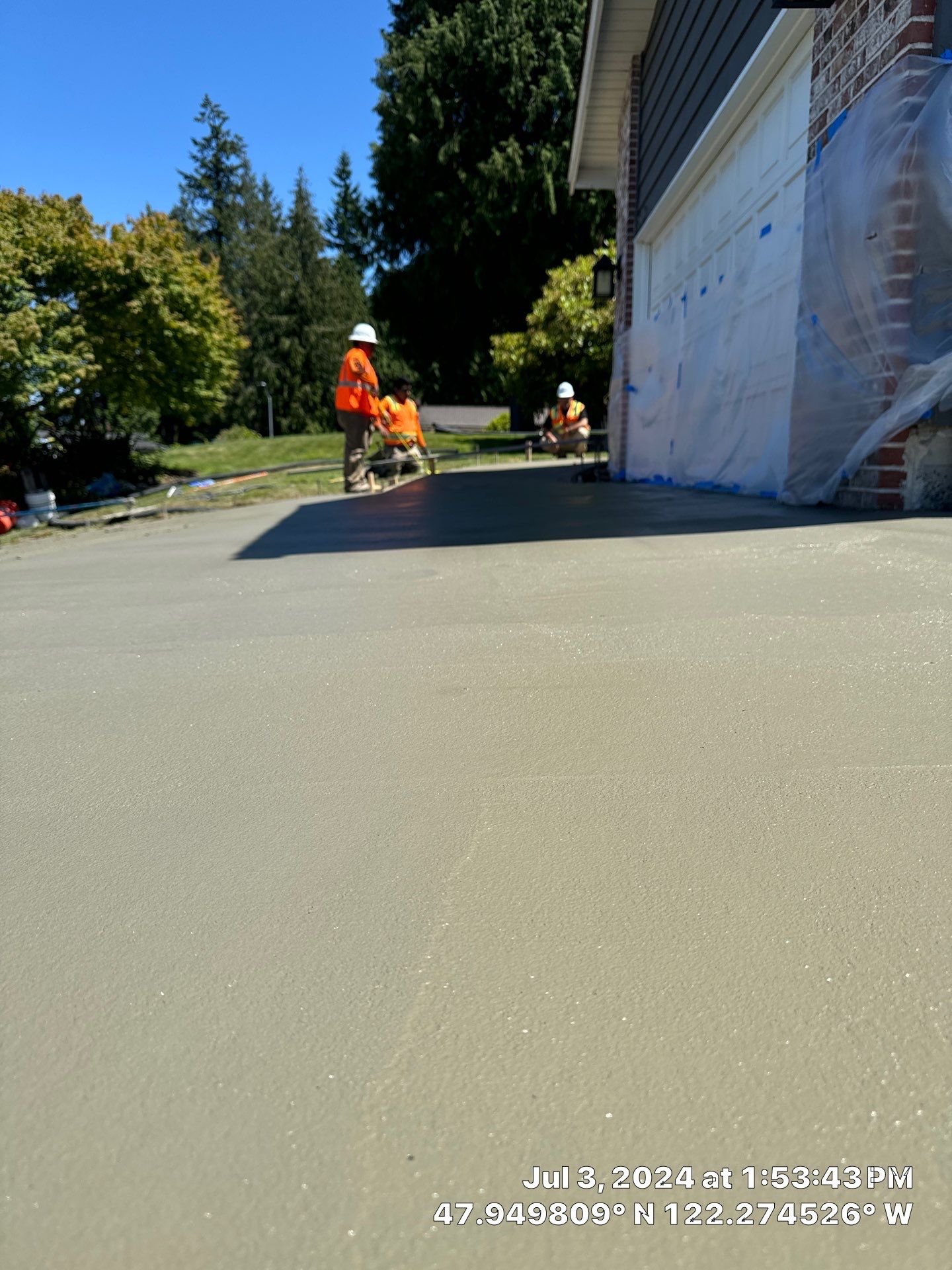 Jacob | Concrete Driveway  by Jireh Asphalt & Concrete Inc 