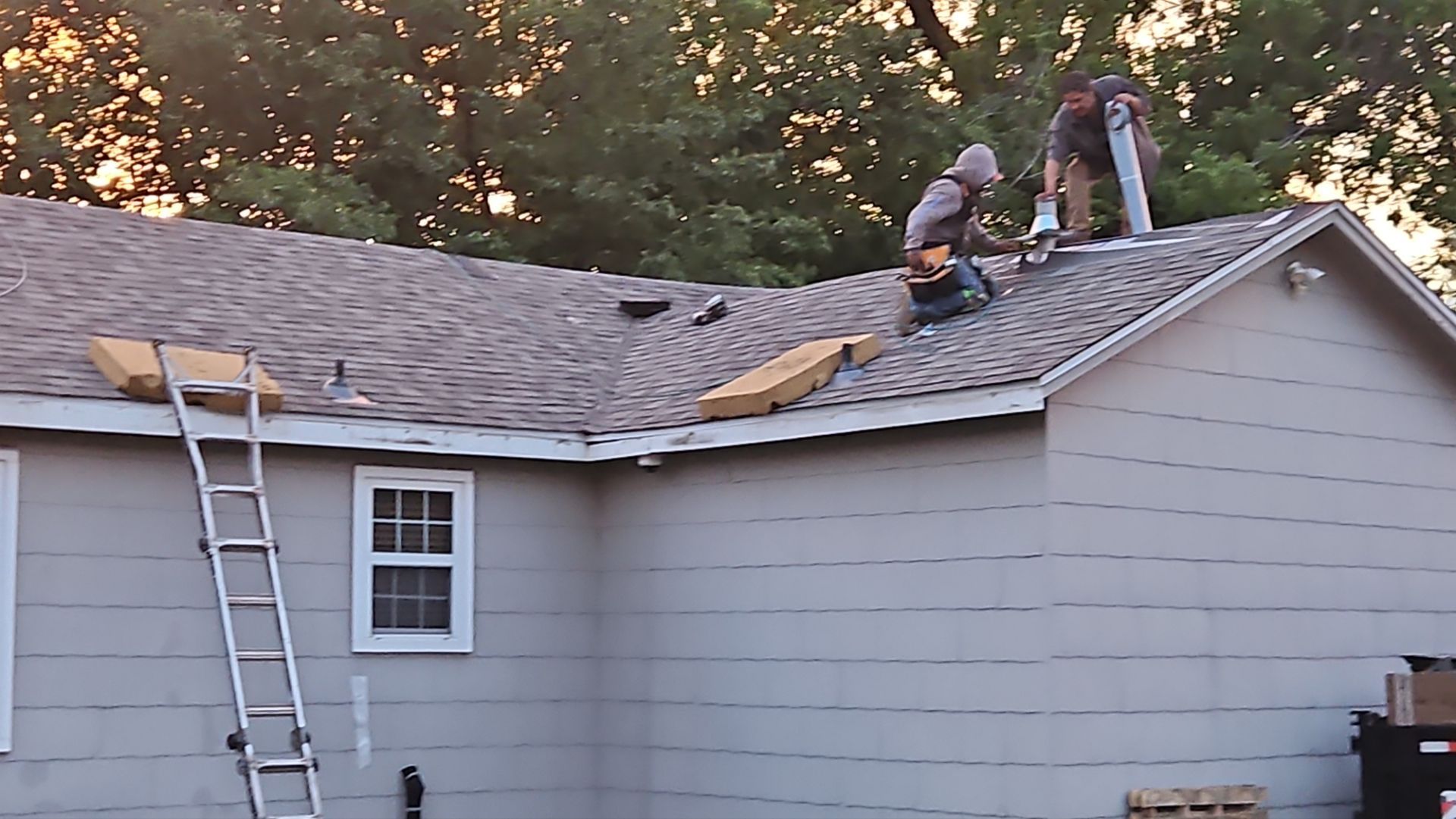 Roof Project in El Reno by Z Construction & Roofing, LLC