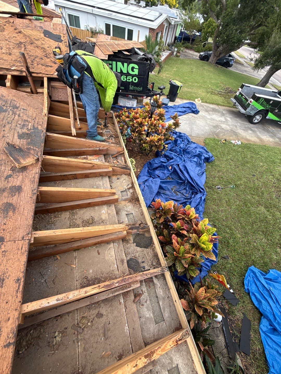 Project in St. Petersburg 33710 by Mitchell Roofing Company LLC