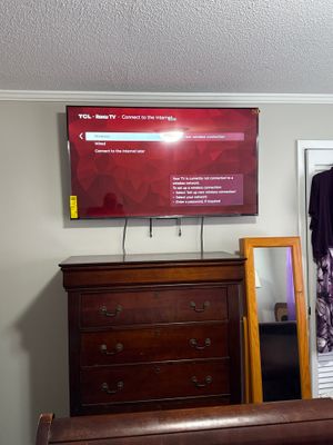 Tv 55 inch tv mounting Project in Tarboro, NC