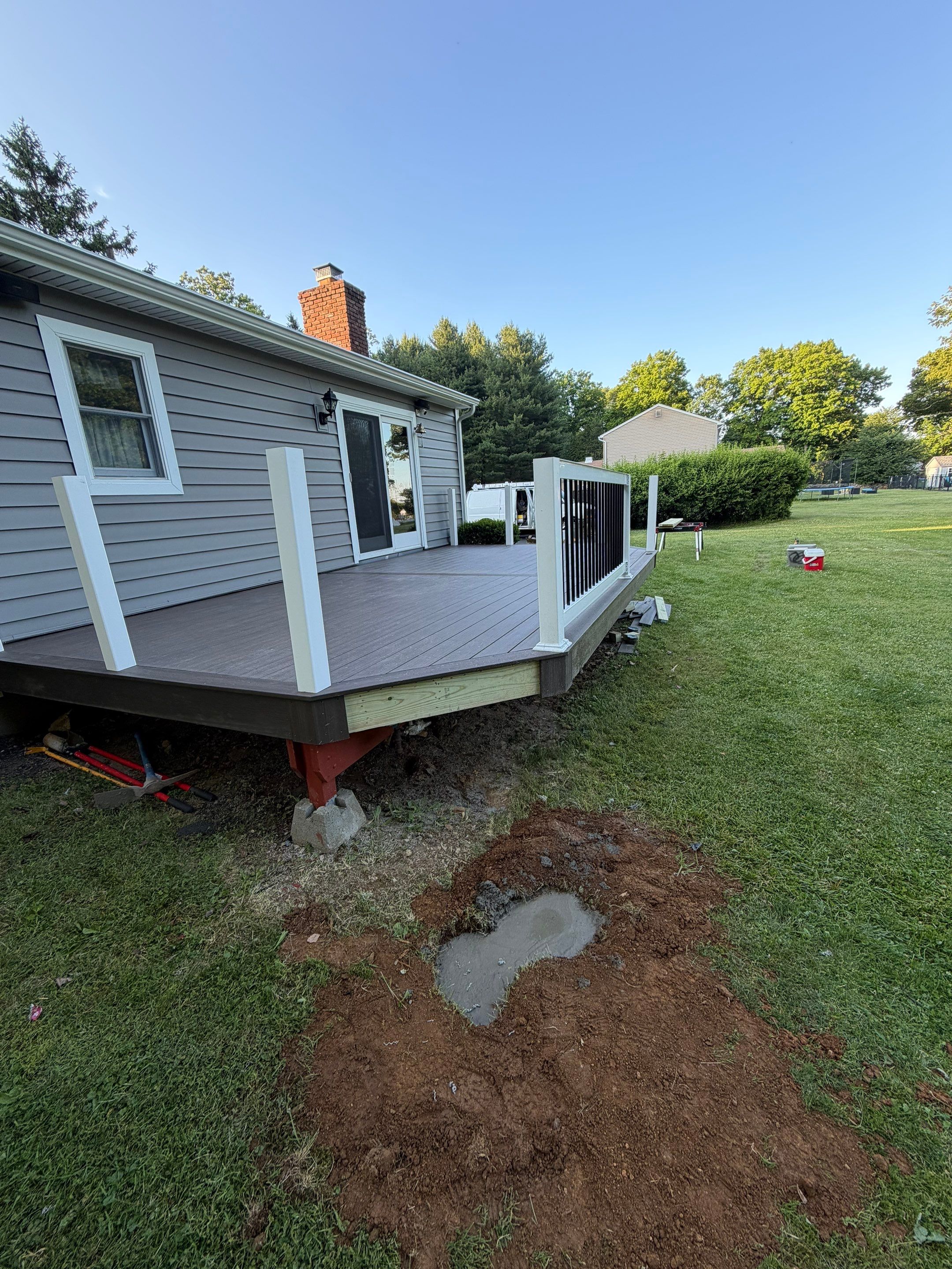 Deck Resurfacing in Hackettstown, New Jersey by deck guardian