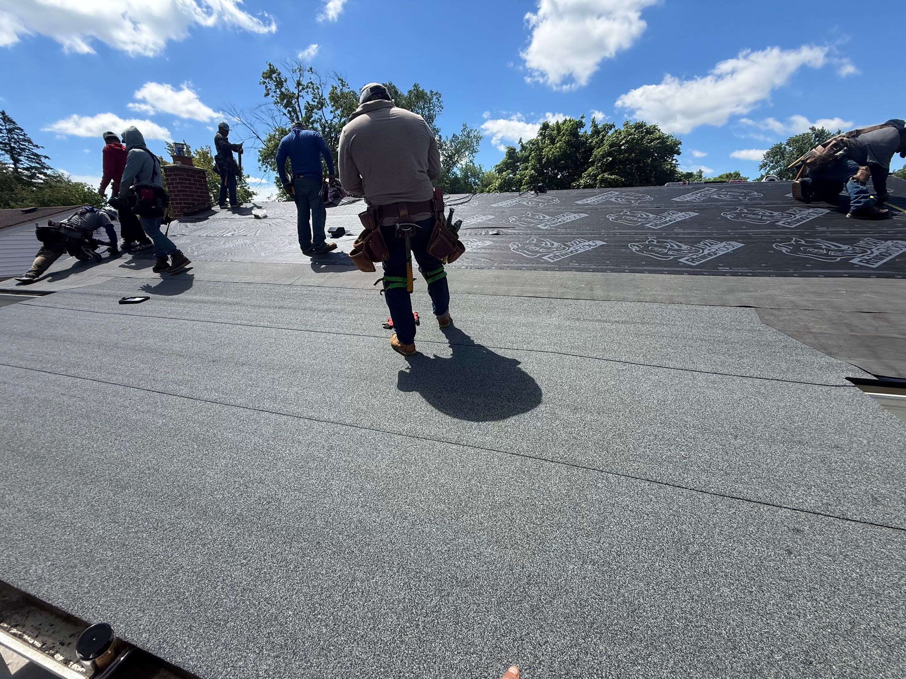 Roof Replacement using Owens Corning Tru Definitions by 180 Contractors