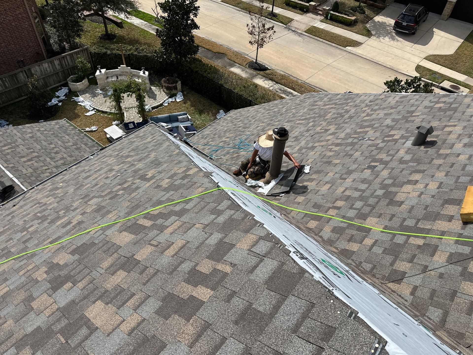 Roof Replacement in Cypress after Customer sustained Hail Damage! by Core Four Roofing