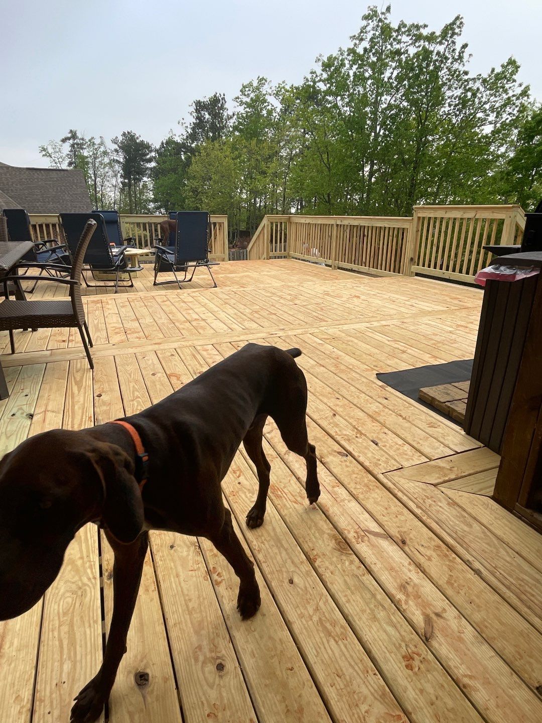 Scout Ridge - Deck Installation  by Pillar and Pine