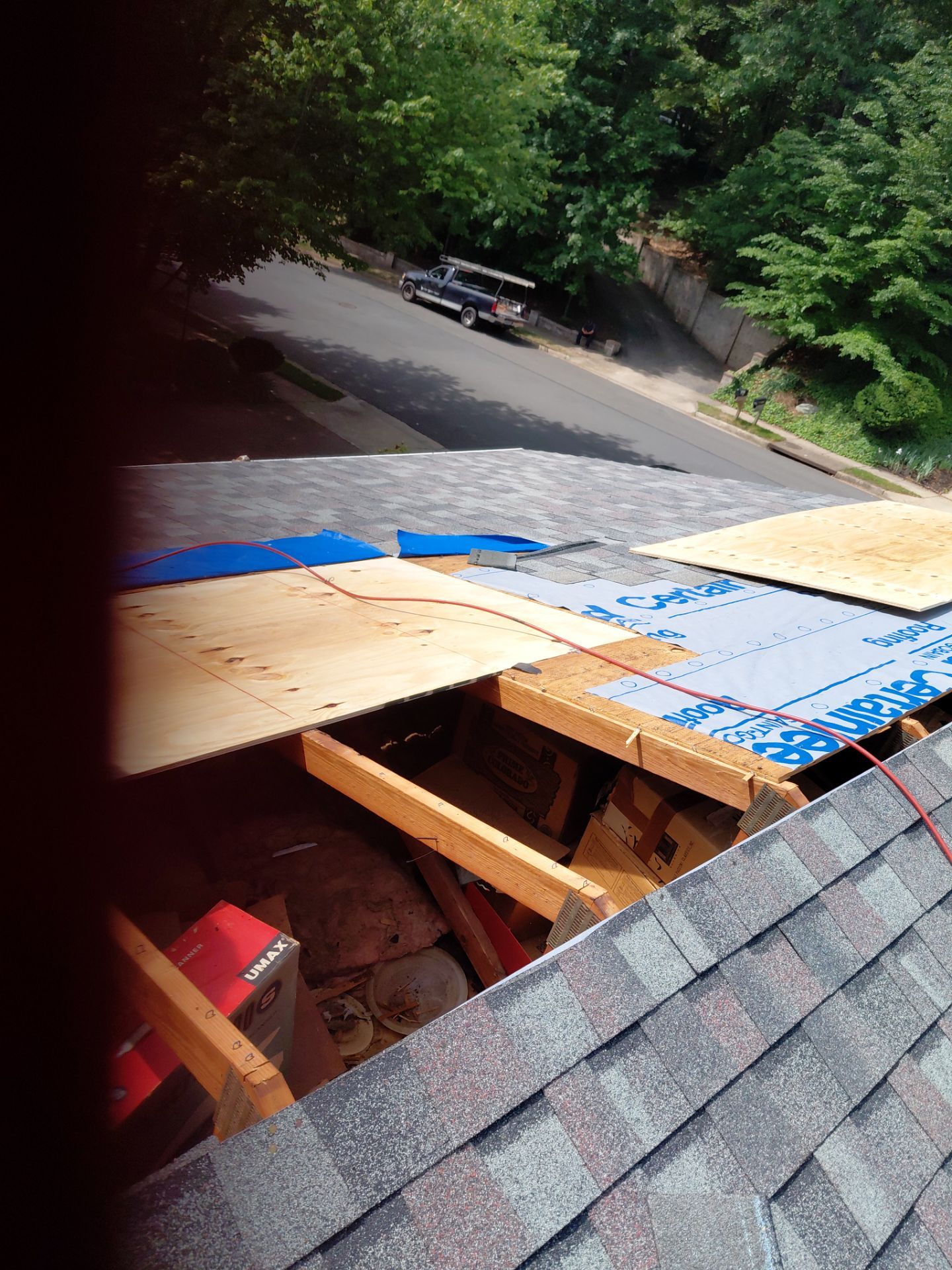 Montclair: Residential Roof Replacement with CertainTeed Landmark Pro in Max Def Colonial Slate by RM Banning, Inc.