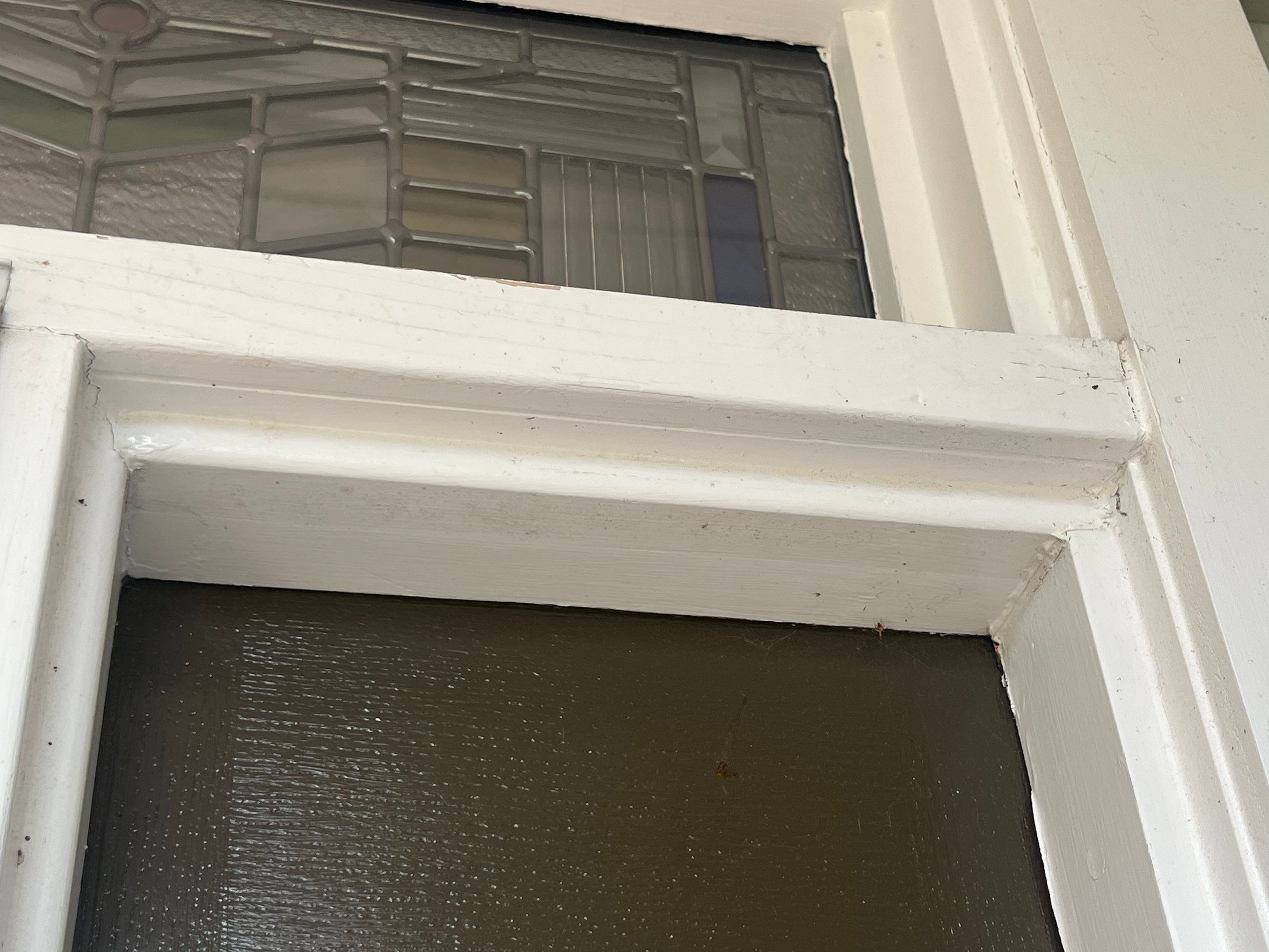 Front Door Transformation: Front Weathered to Bold & Beautiful by Fresh Coat Works LLC