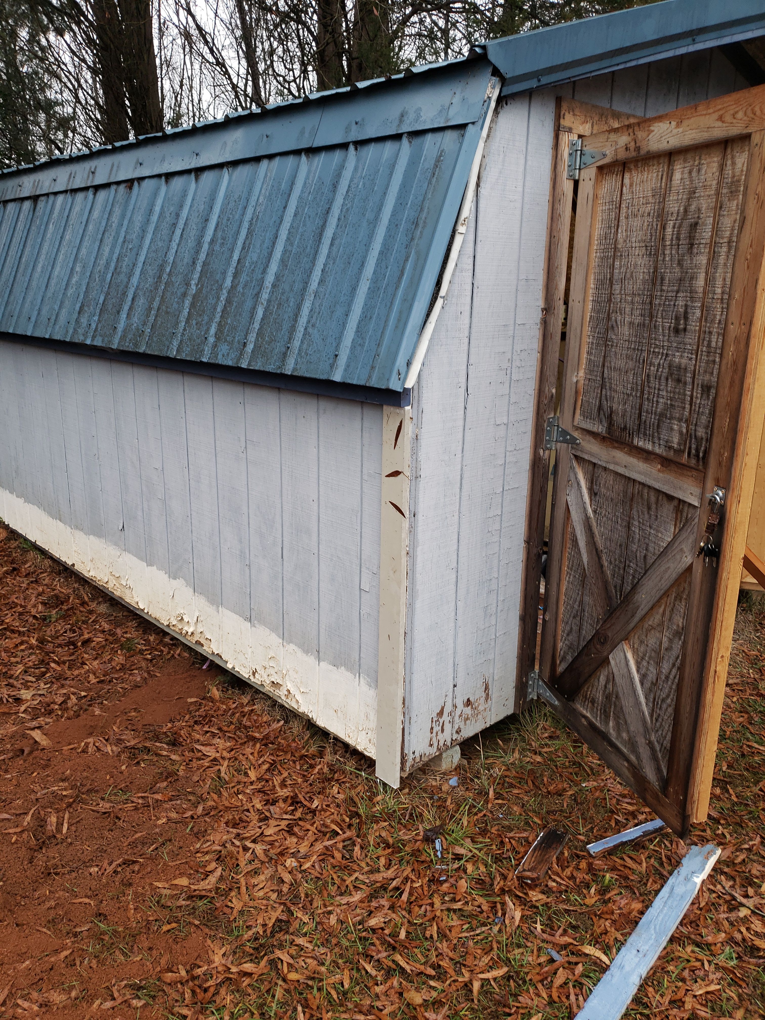 Work Shed Restoration & Electrical by A Step Above Handy LLC 