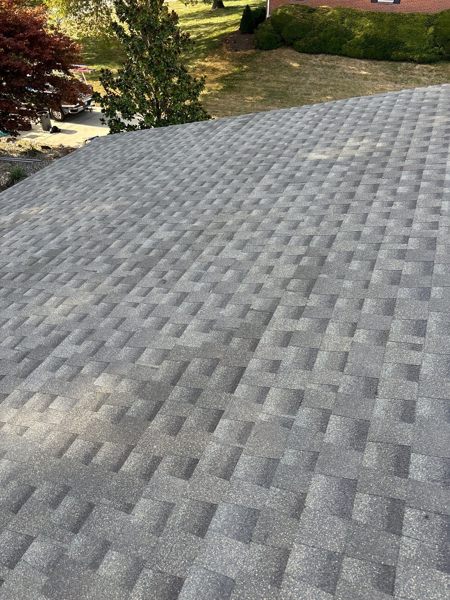 Residential Roofing Installation using Timberline HDZ Shingles - Weathered Wood by RoofX 