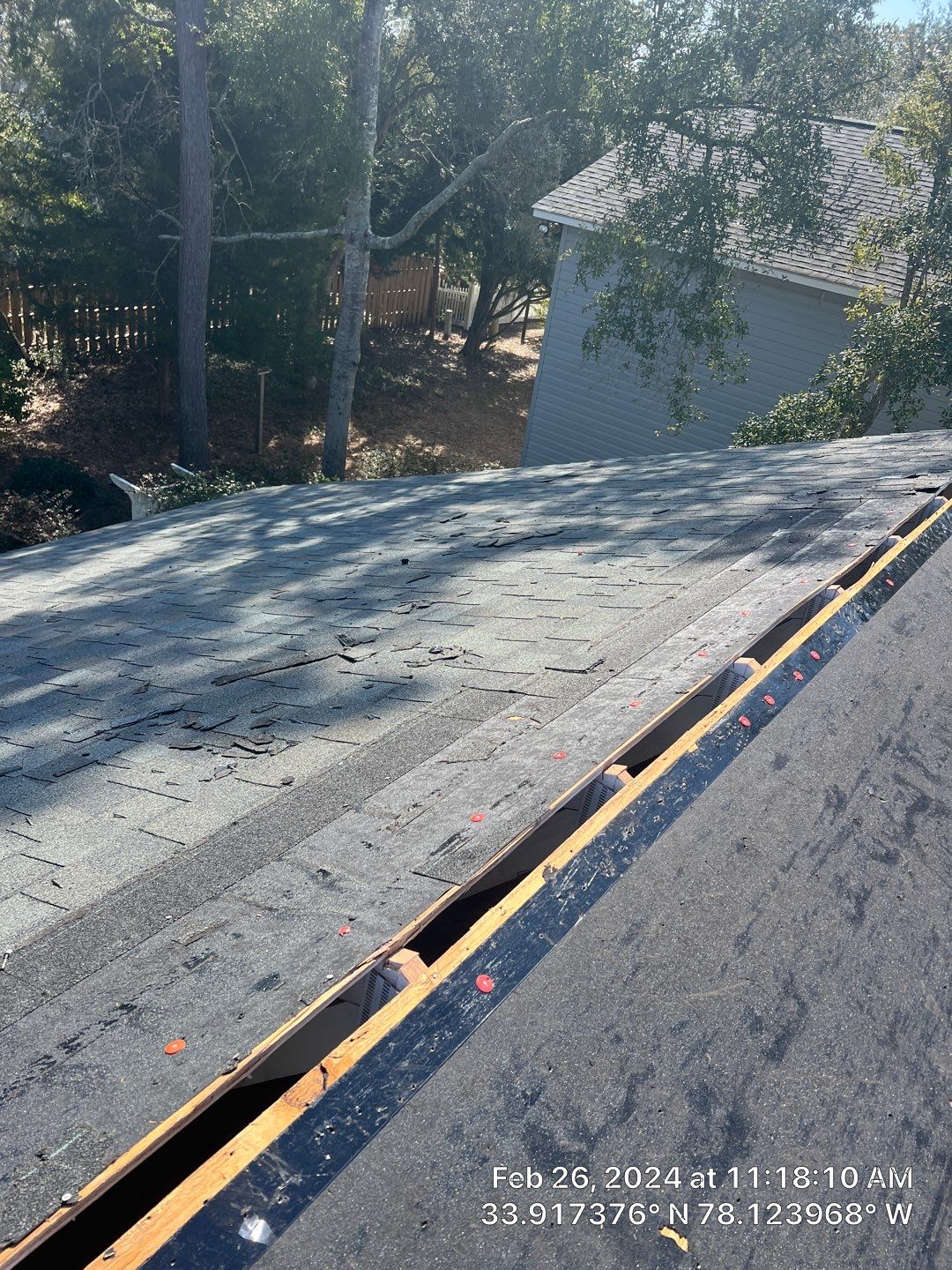 Fire Damage using CertainTeed Landmark Georgetown Gray 3/S by RGR Construction and Roofing, LLC