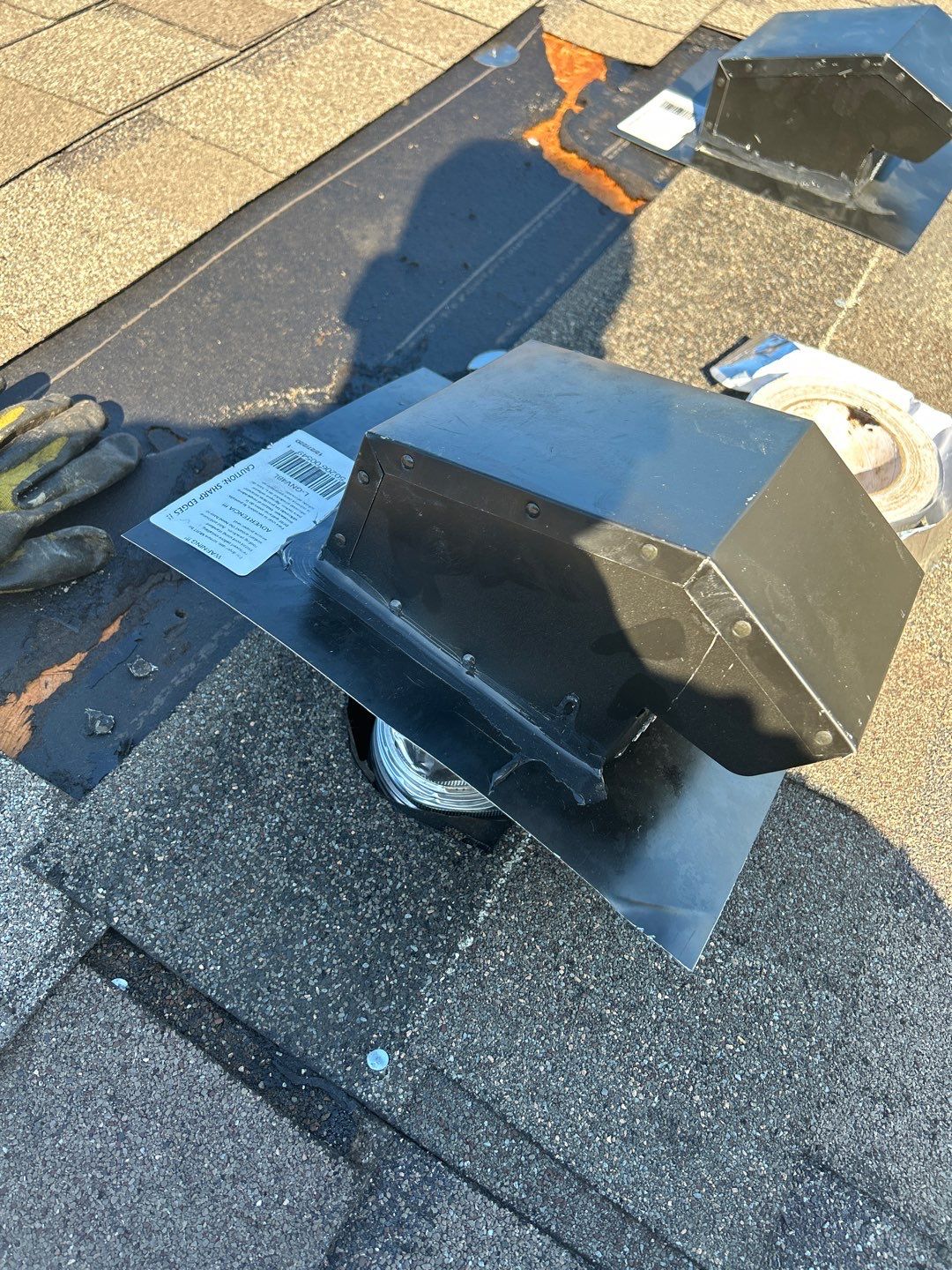 Residential Roofing Repair using Attic Vents by Lighthouse Roofing