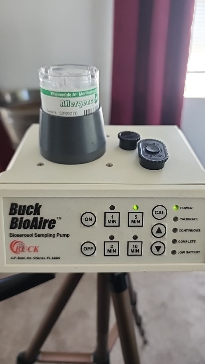 Mold testing by Building performance Solutions LLC