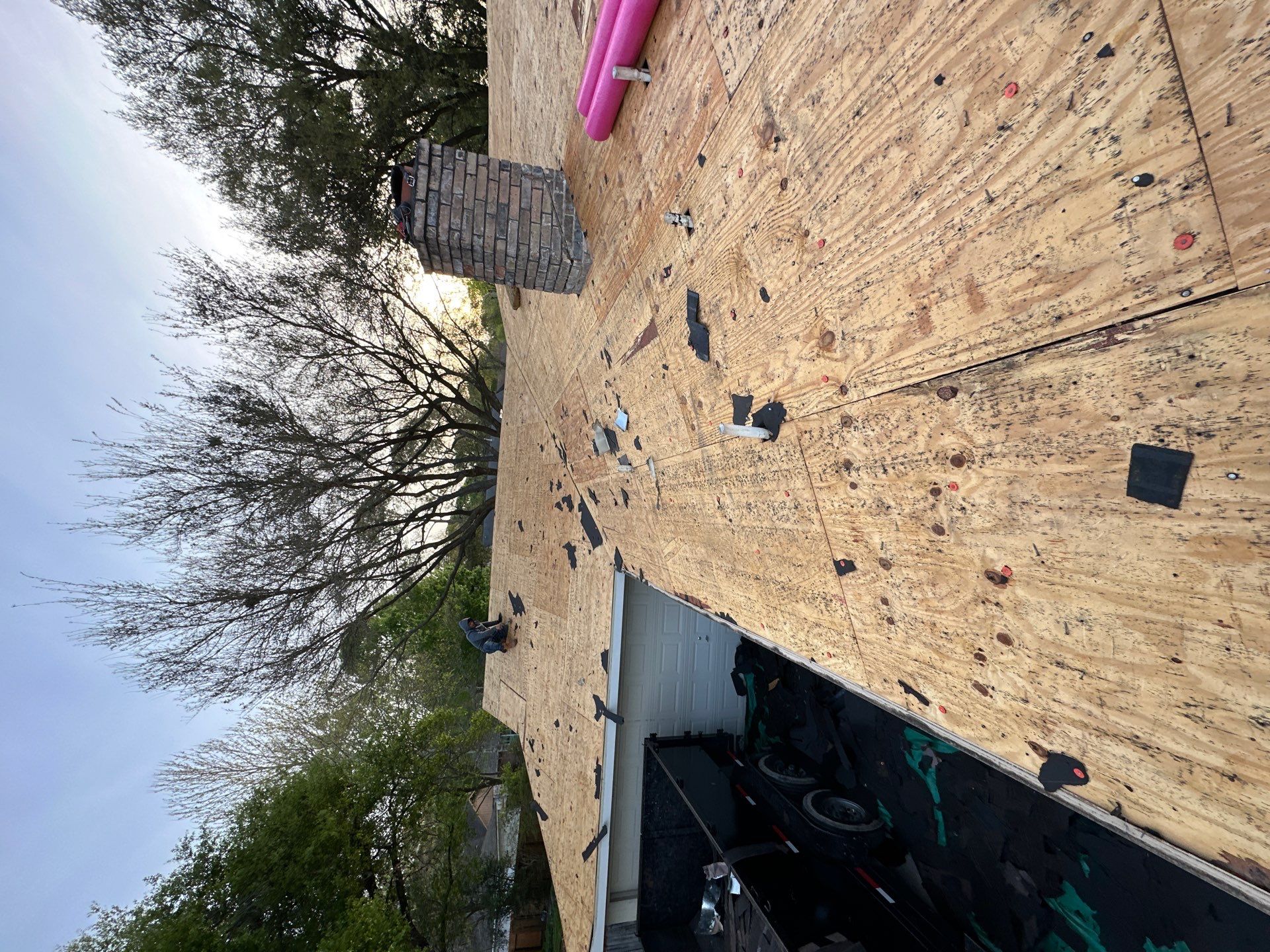 Project in Houston by Motion Roofing