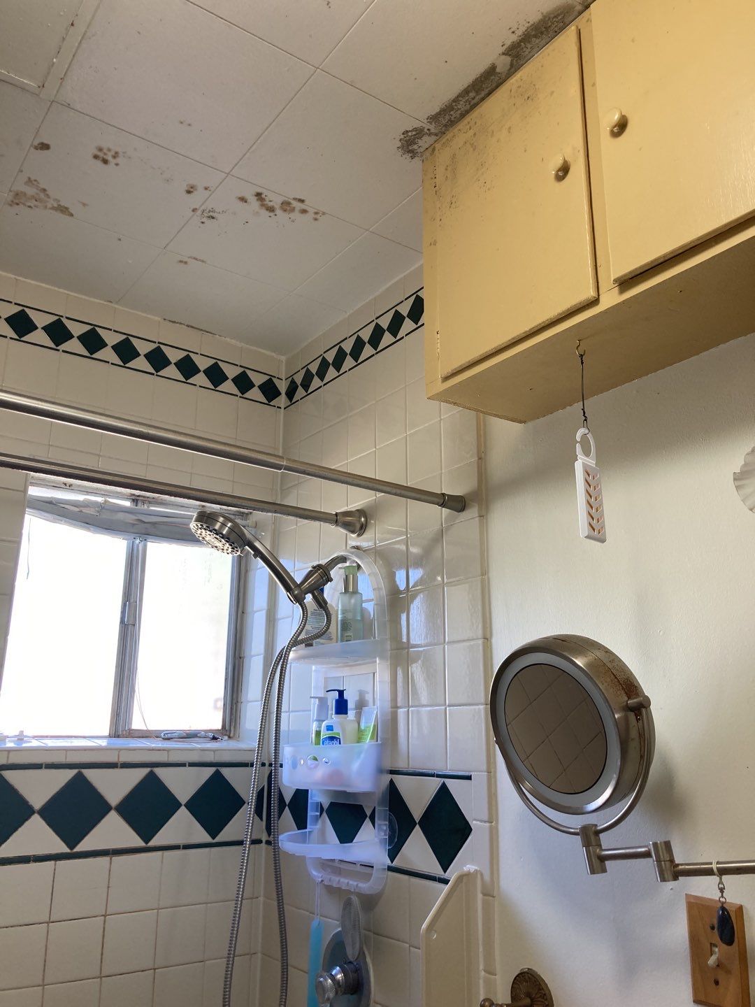 Water Damage in Bathroom by Accountable Home Services